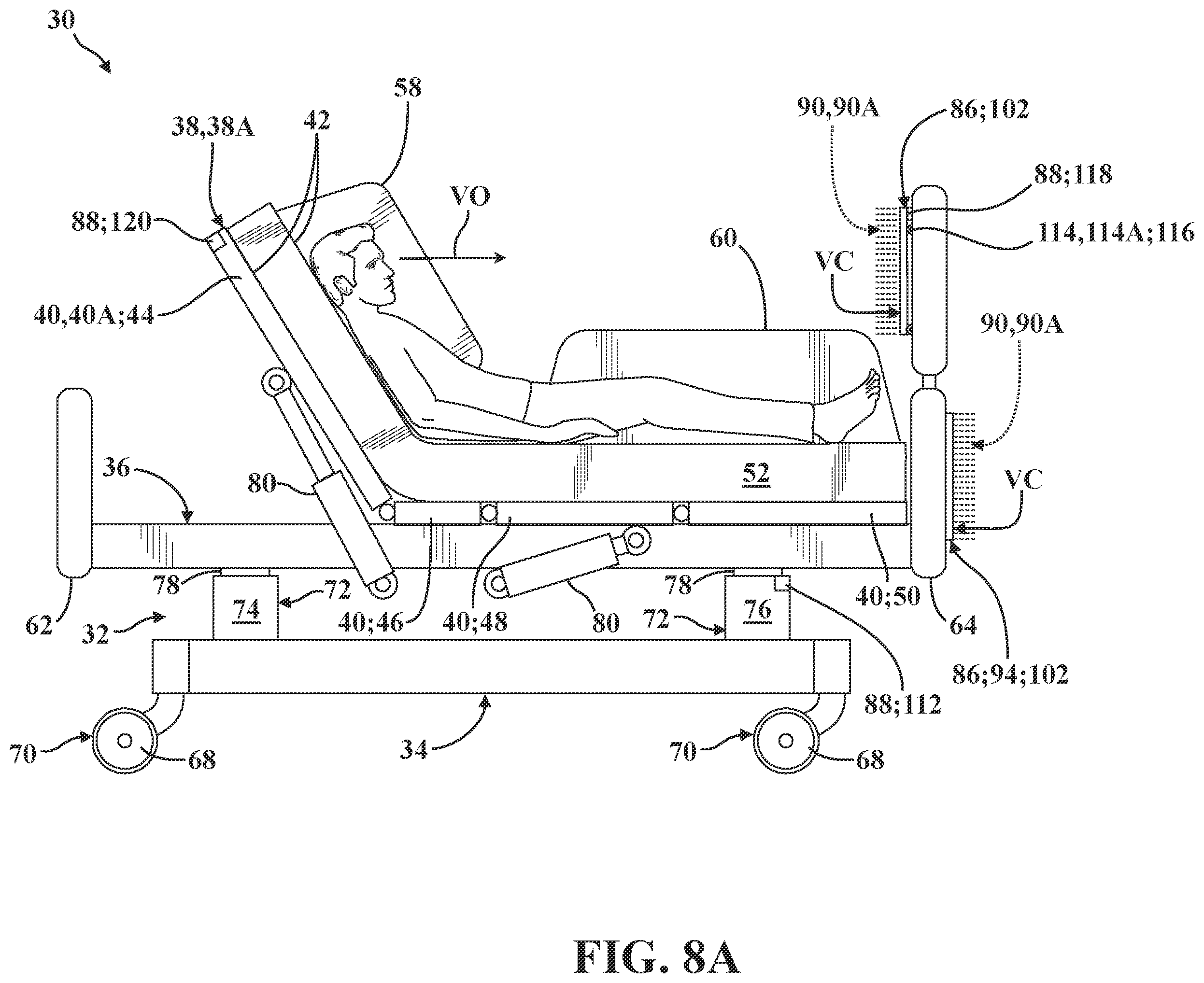 Patent US12377005 Figure 19 – Patient support apparatus control systems
