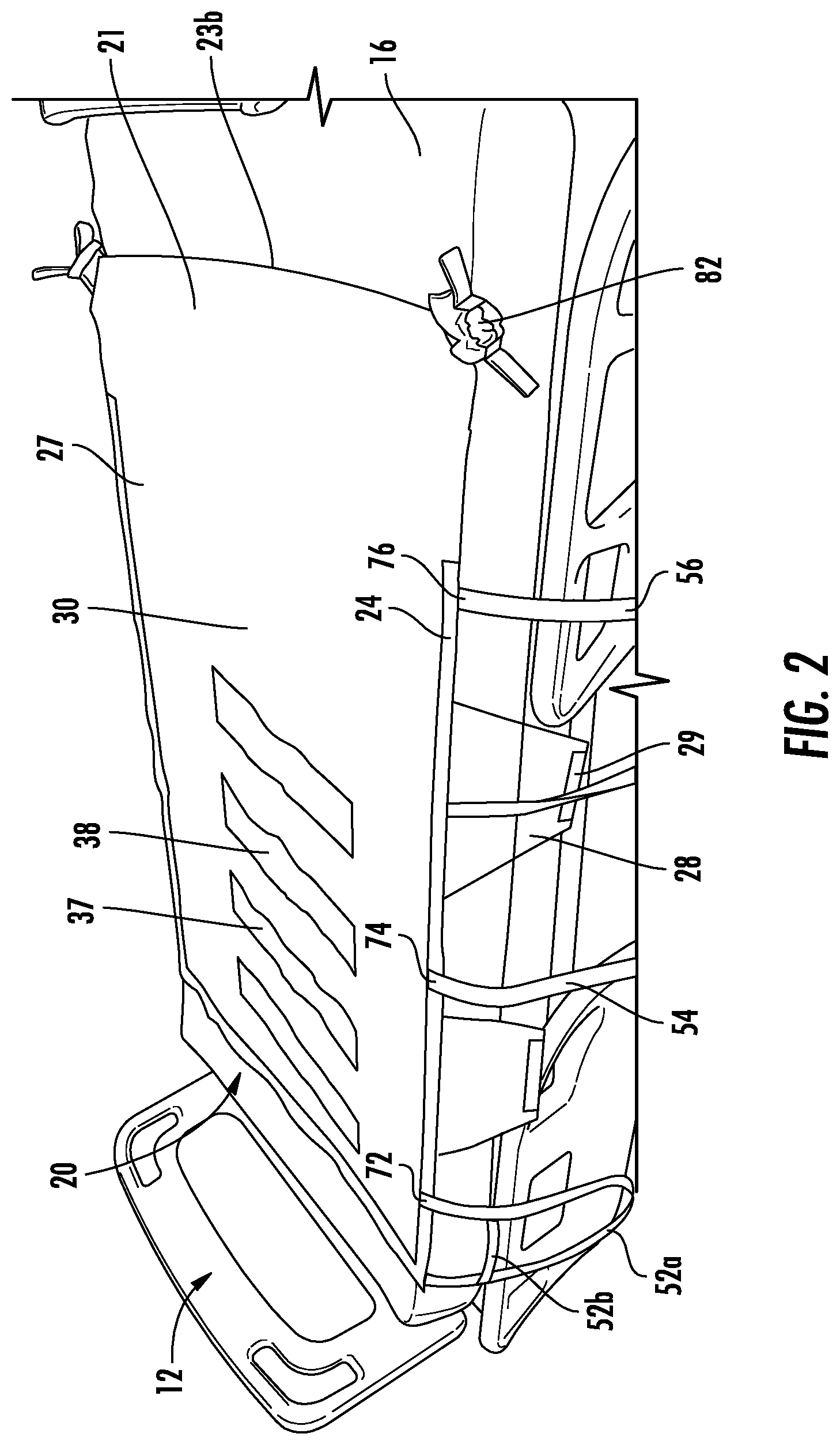 Patent US12377006 Figure 2 – Systems and methods for lifting and positioning a patient