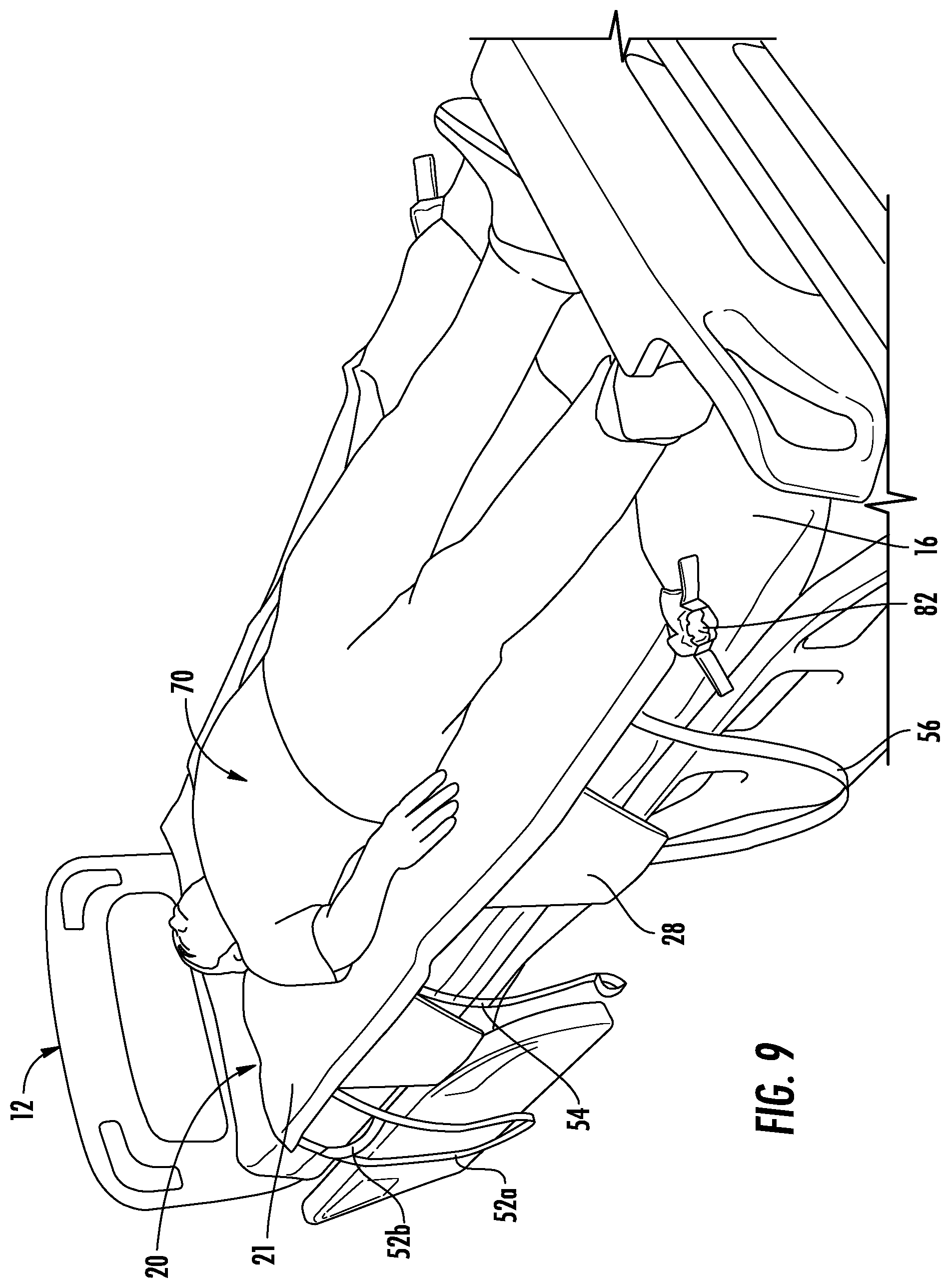 Patent US12377006 Figure 8 – Systems and methods for lifting and positioning a patient