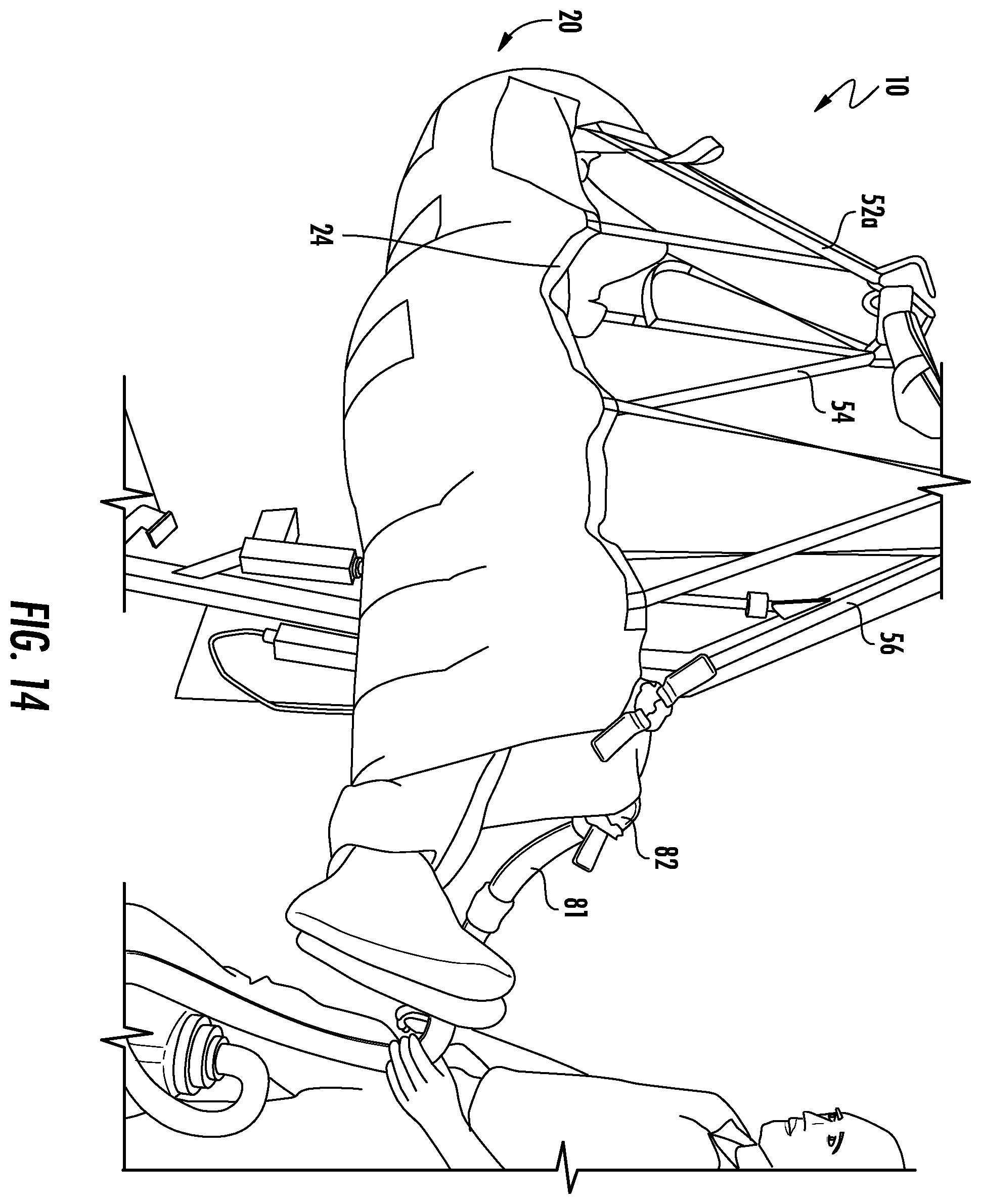 Patent US12377006 Figure 13 – Systems and methods for lifting and positioning a patient