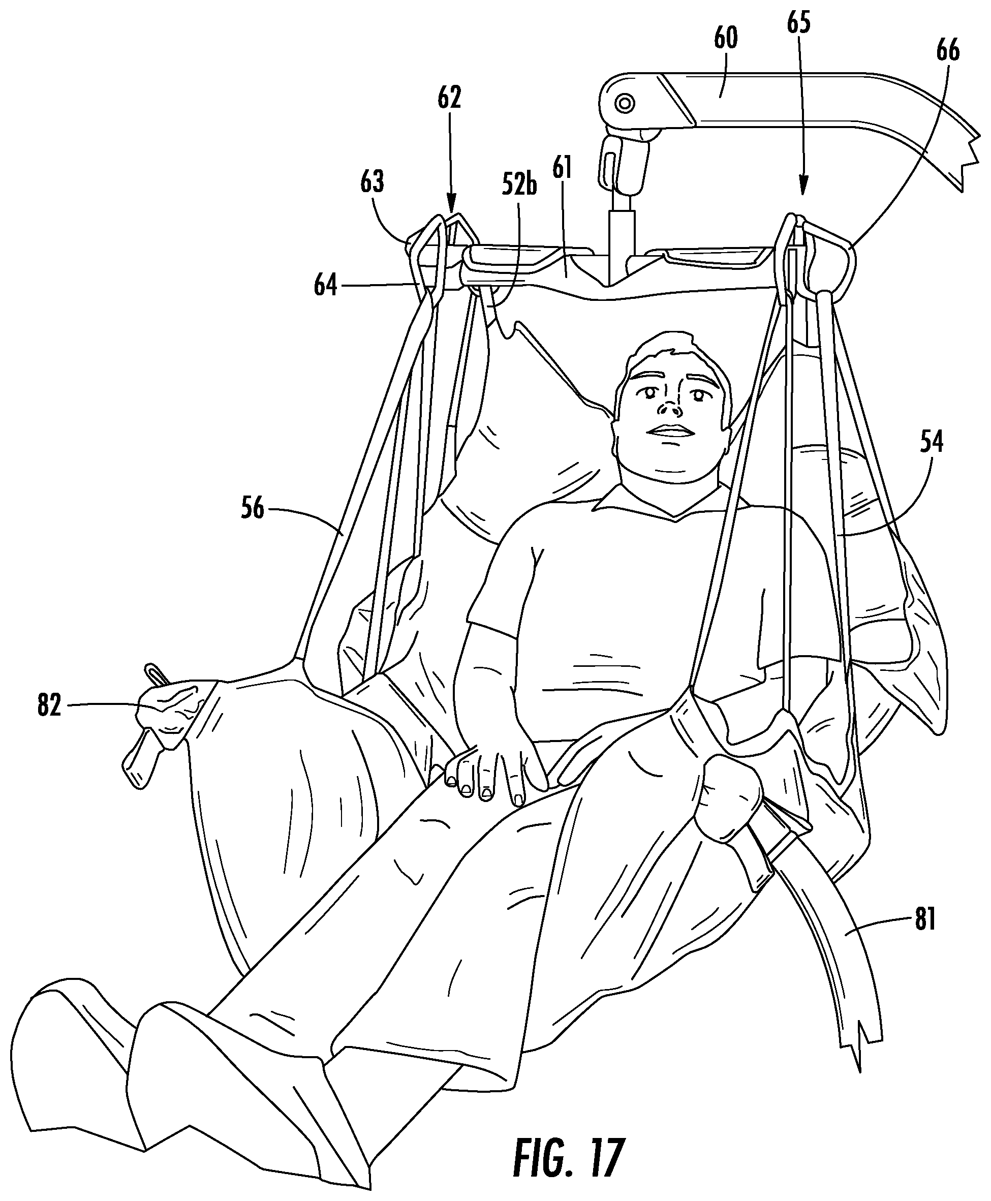 Patent US12377006 Figure 16 – Systems and methods for lifting and positioning a patient
