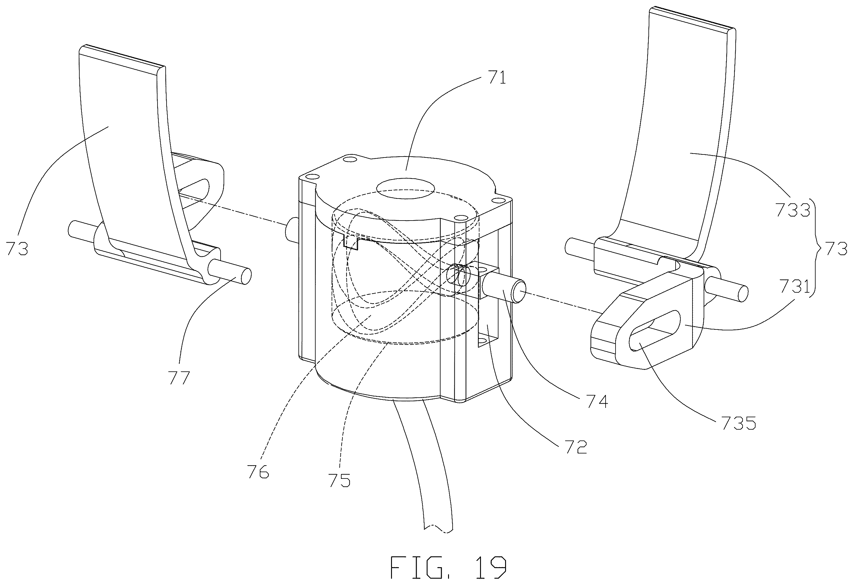 Patent US12377014 Figure 12 – Massage device