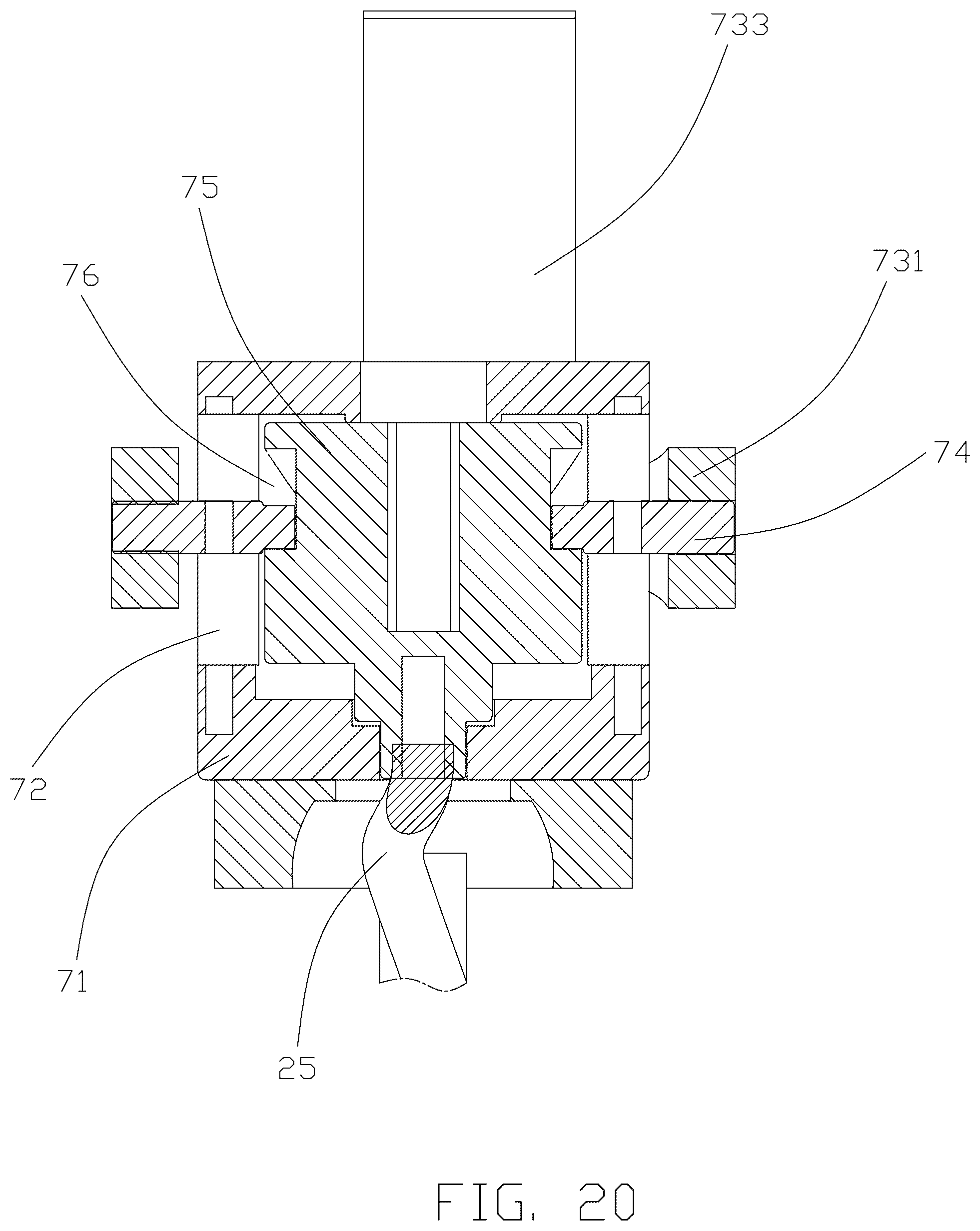 Patent US12377014 Figure 13 – Massage device
