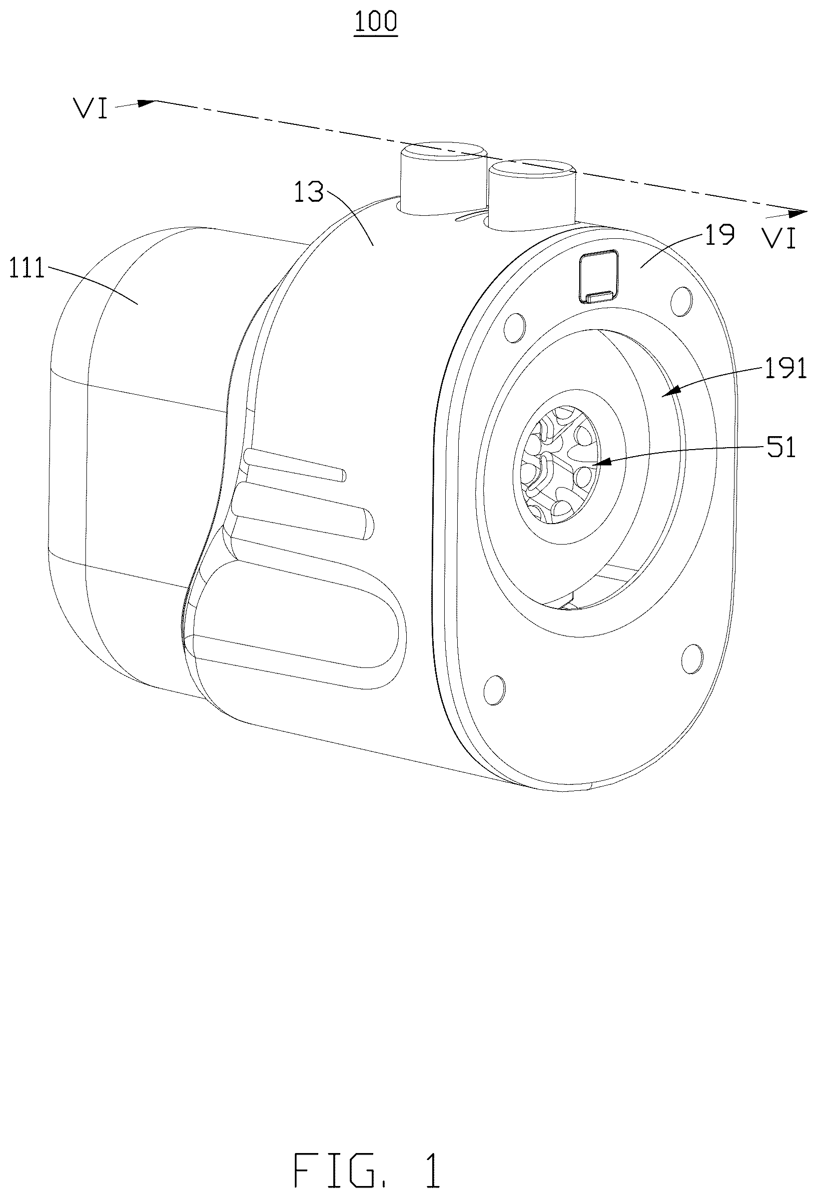 Patent US12377015 — Sperm extractor and stimulating device — Figure 1