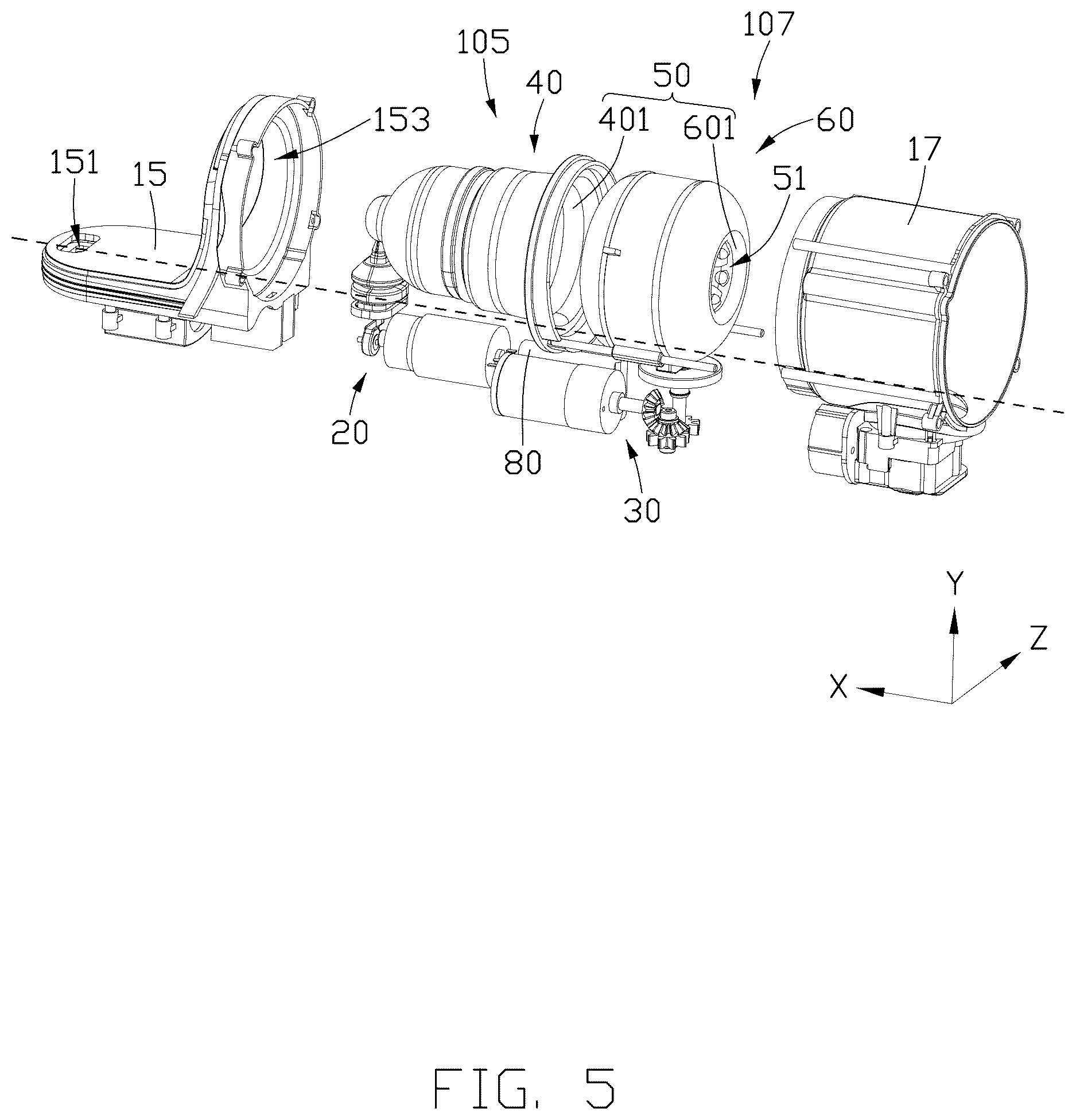 Patent US12377015 Figure 5 – Sperm extractor and stimulating device