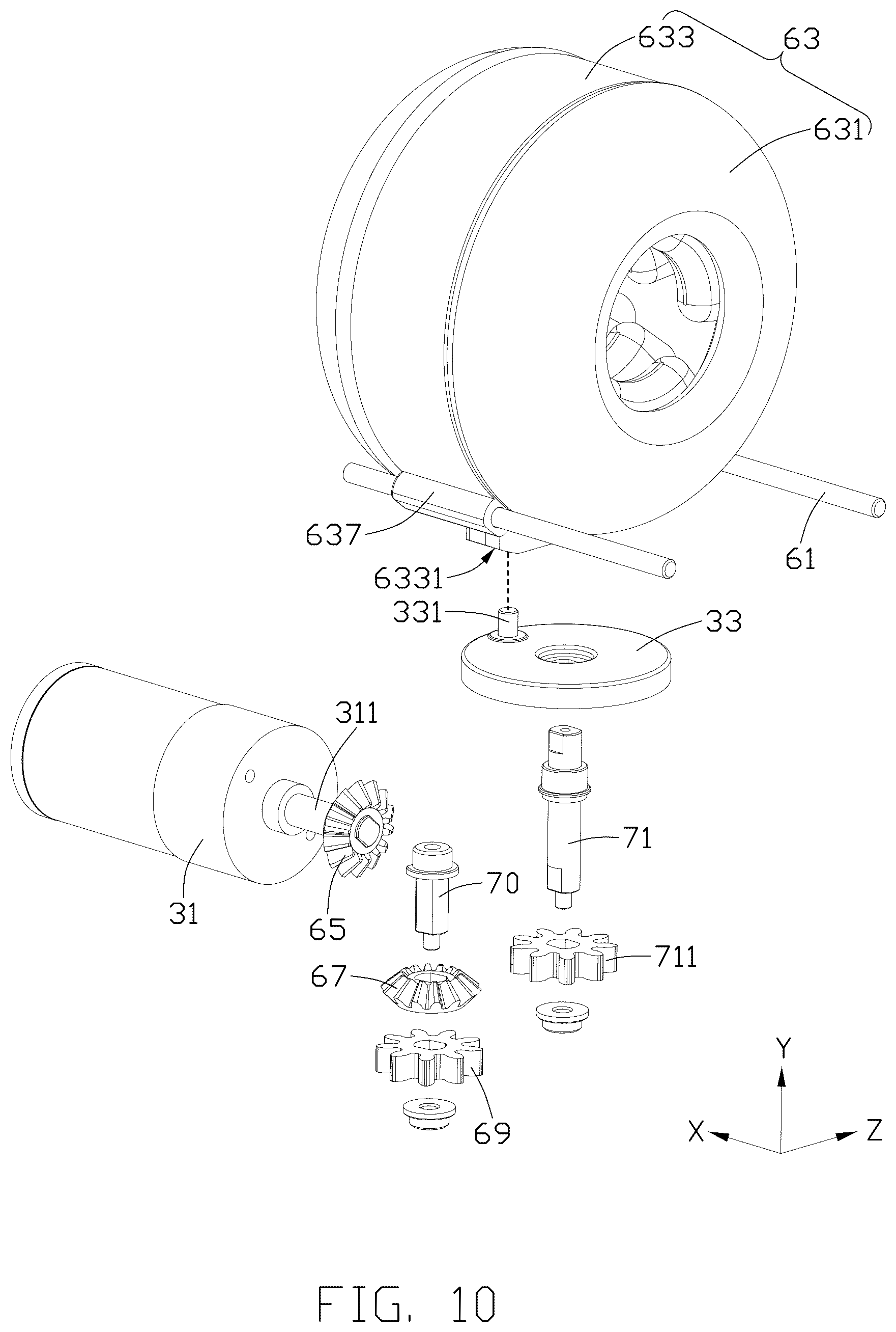 Patent US12377015 Figure 10 – Sperm extractor and stimulating device