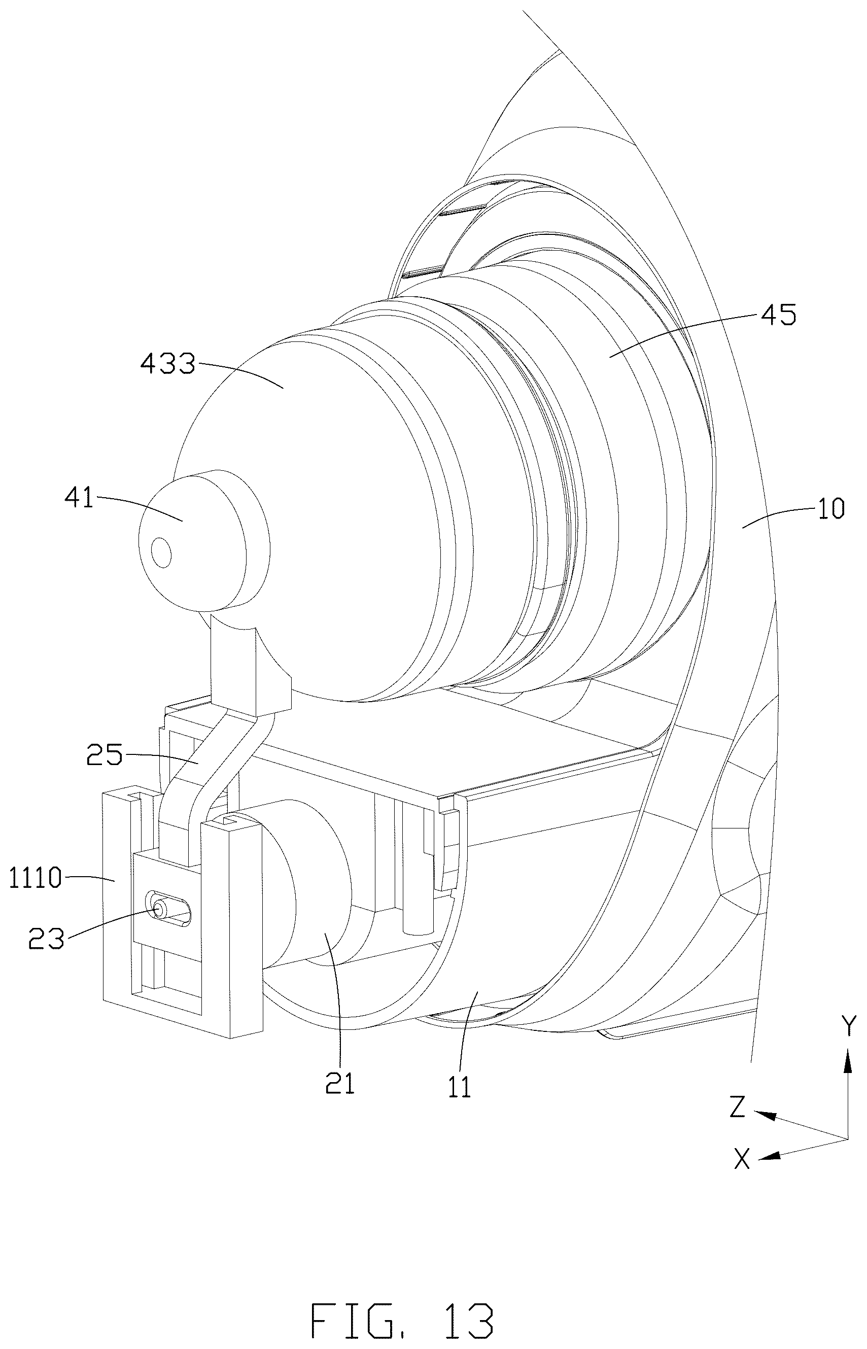 Patent US12377015 Figure 13 – Sperm extractor and stimulating device