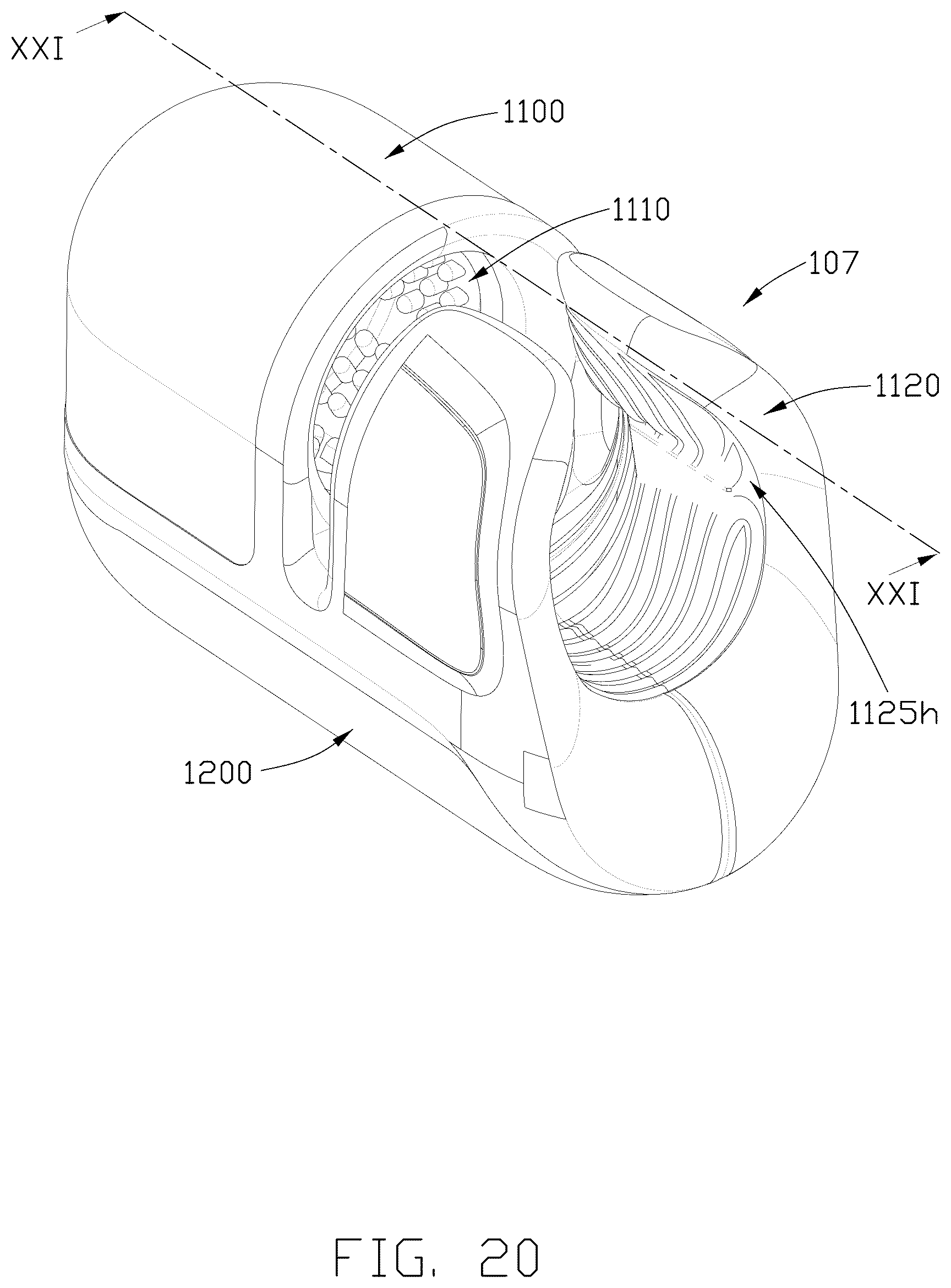 Patent US12377015 Figure 20 – Sperm extractor and stimulating device
