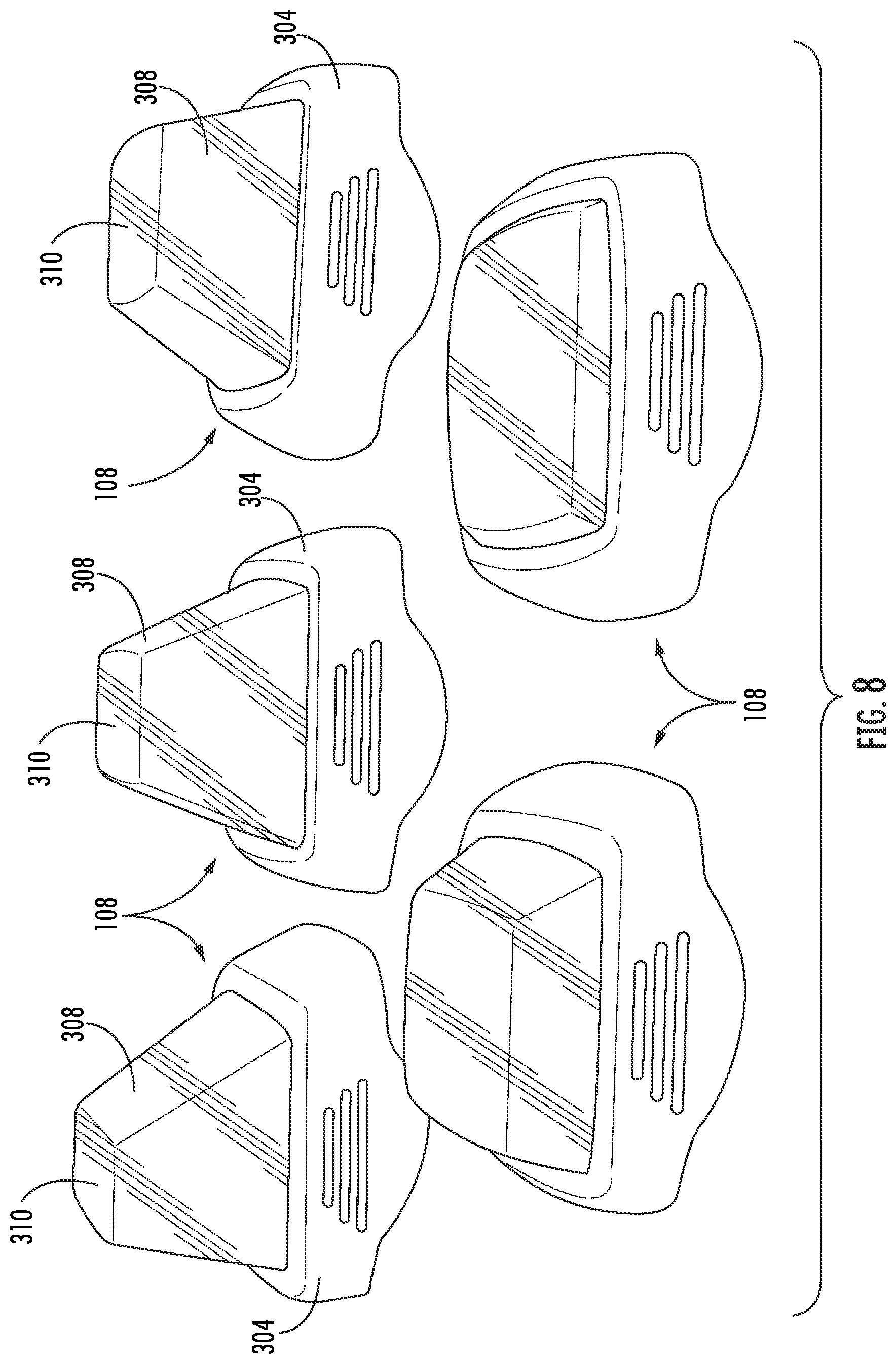 Patent US12377018 Figure 8 – Handheld focused extracorporeal shock wave therapy device, kit, and method