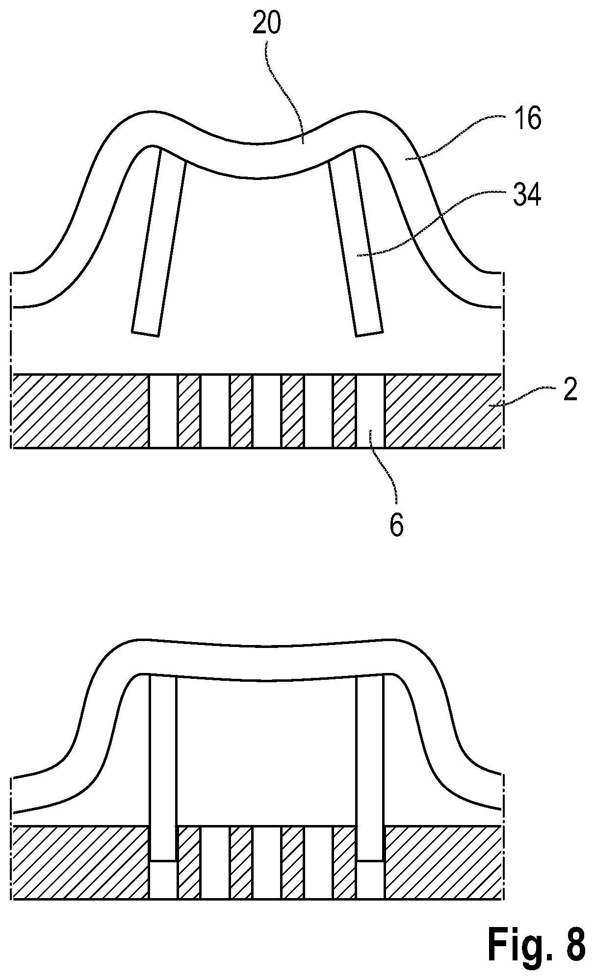 Patent US12377019 Figure 8 – Sterile container