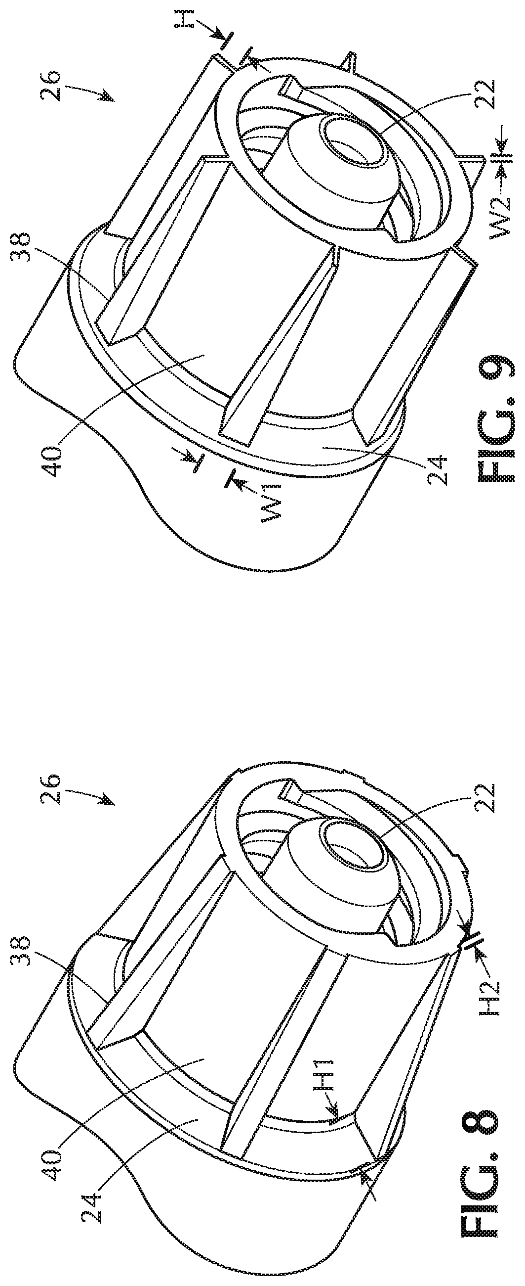 Patent US12377020 Figure 5 – Syringe with connector