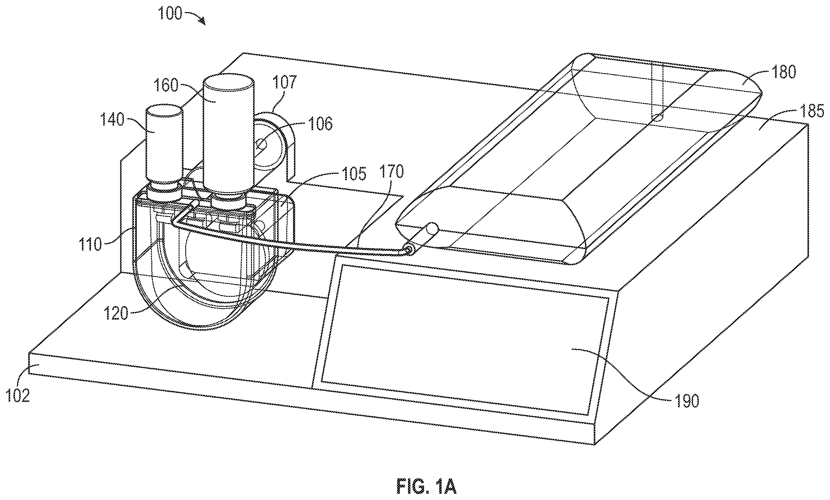 Patent US12377024 Figure 1 – Semi-automated compounding platform