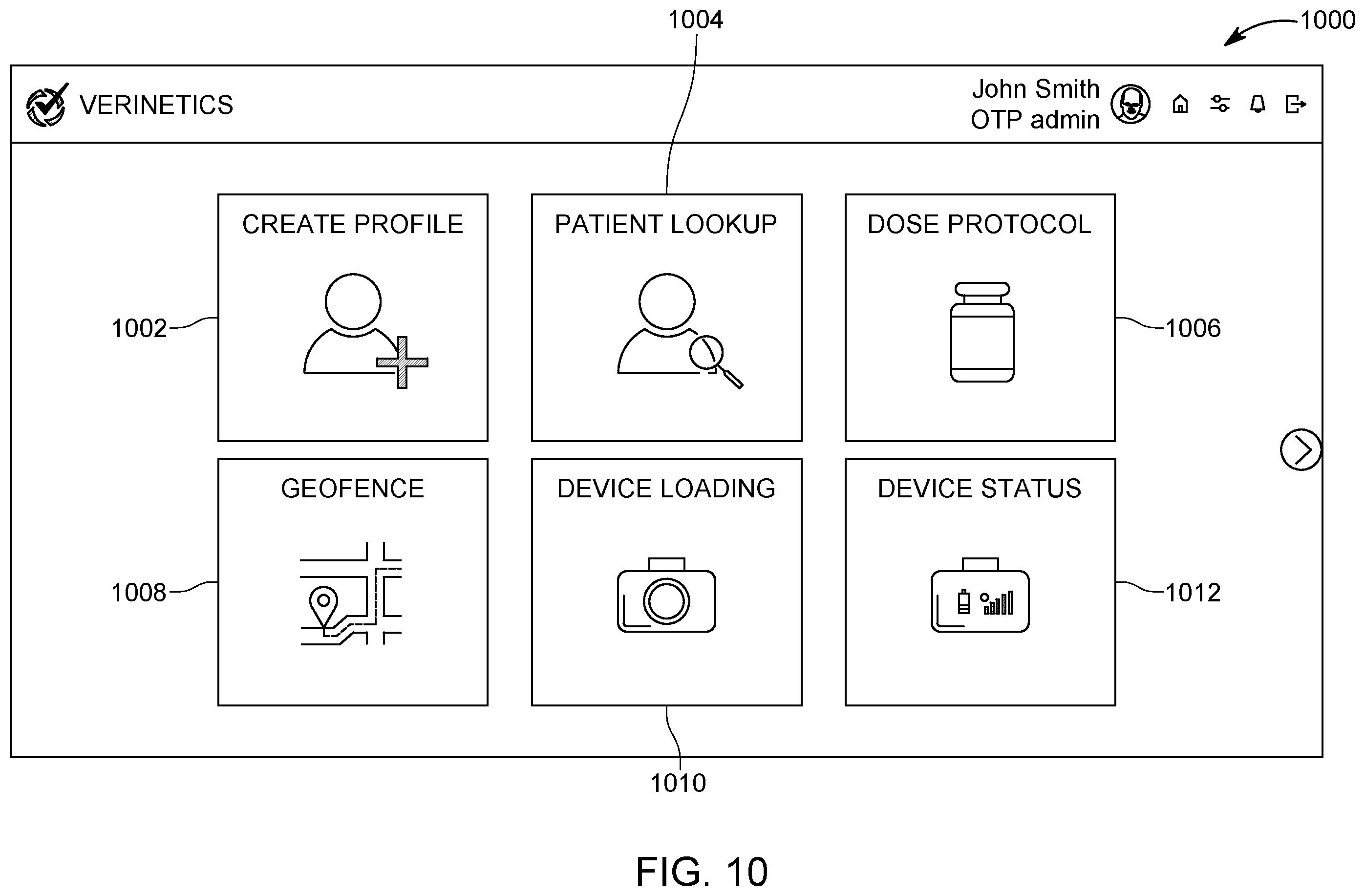 Patent US12377025 Figure 10 – Integrated device and system for remote medications management