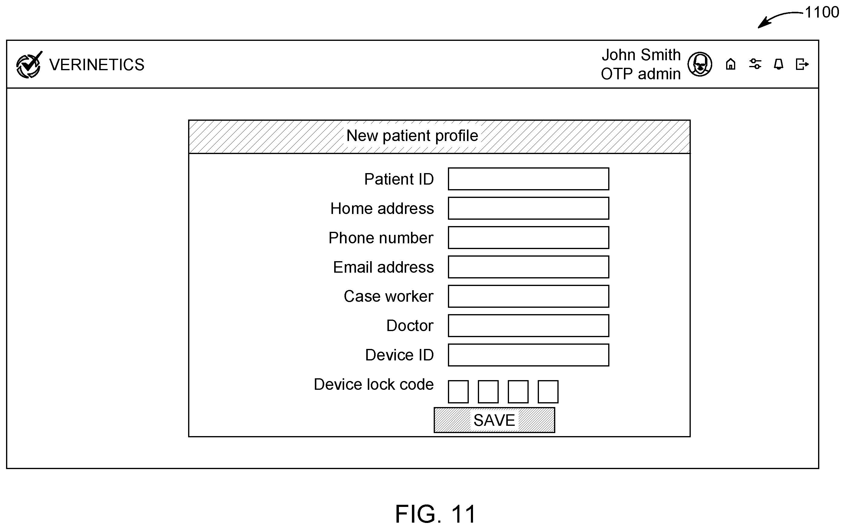 Patent US12377025 Figure 11 – Integrated device and system for remote medications management