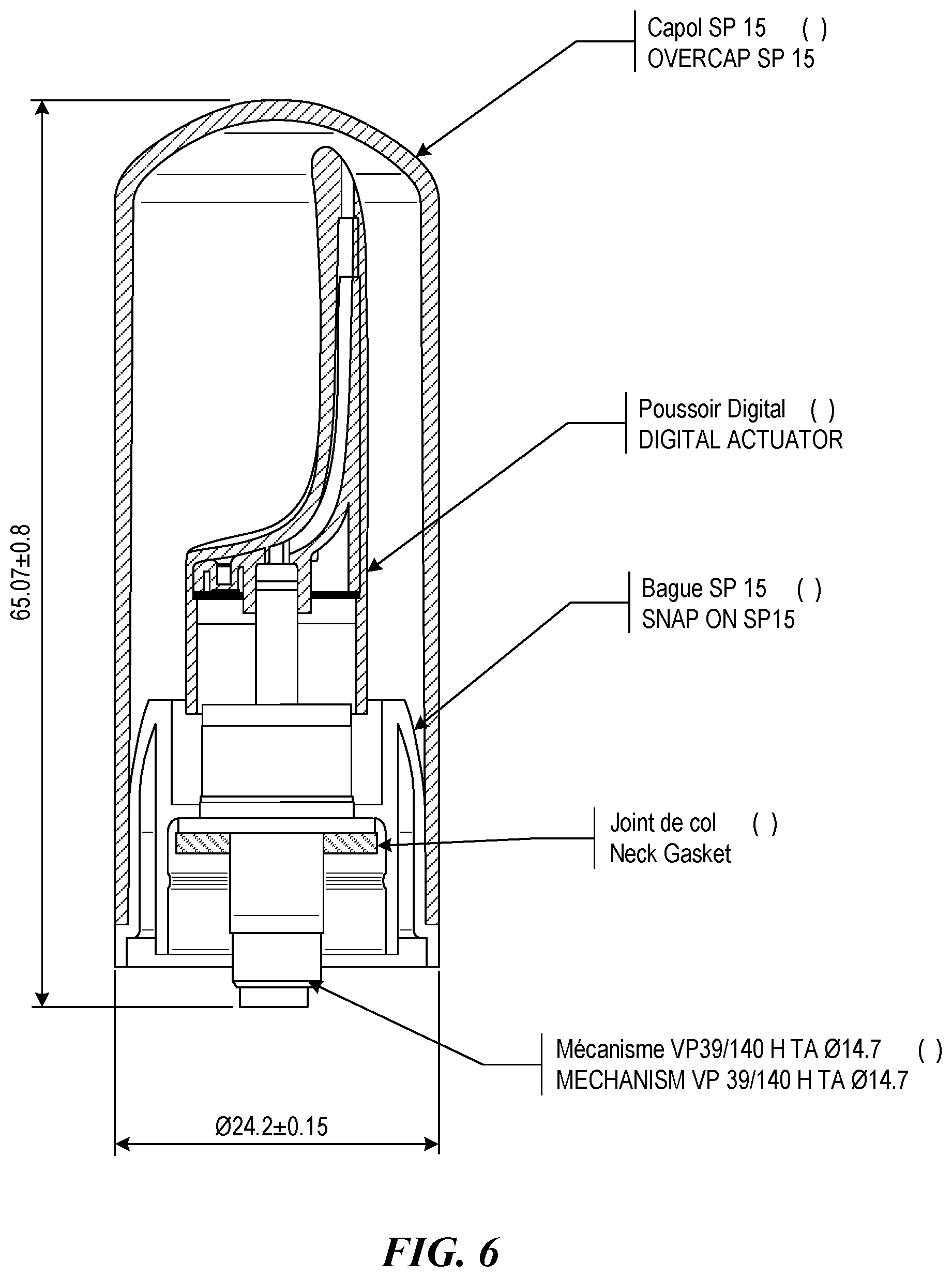 Patent US12377108 Figure 6 – Nasal cannabidiol compositions