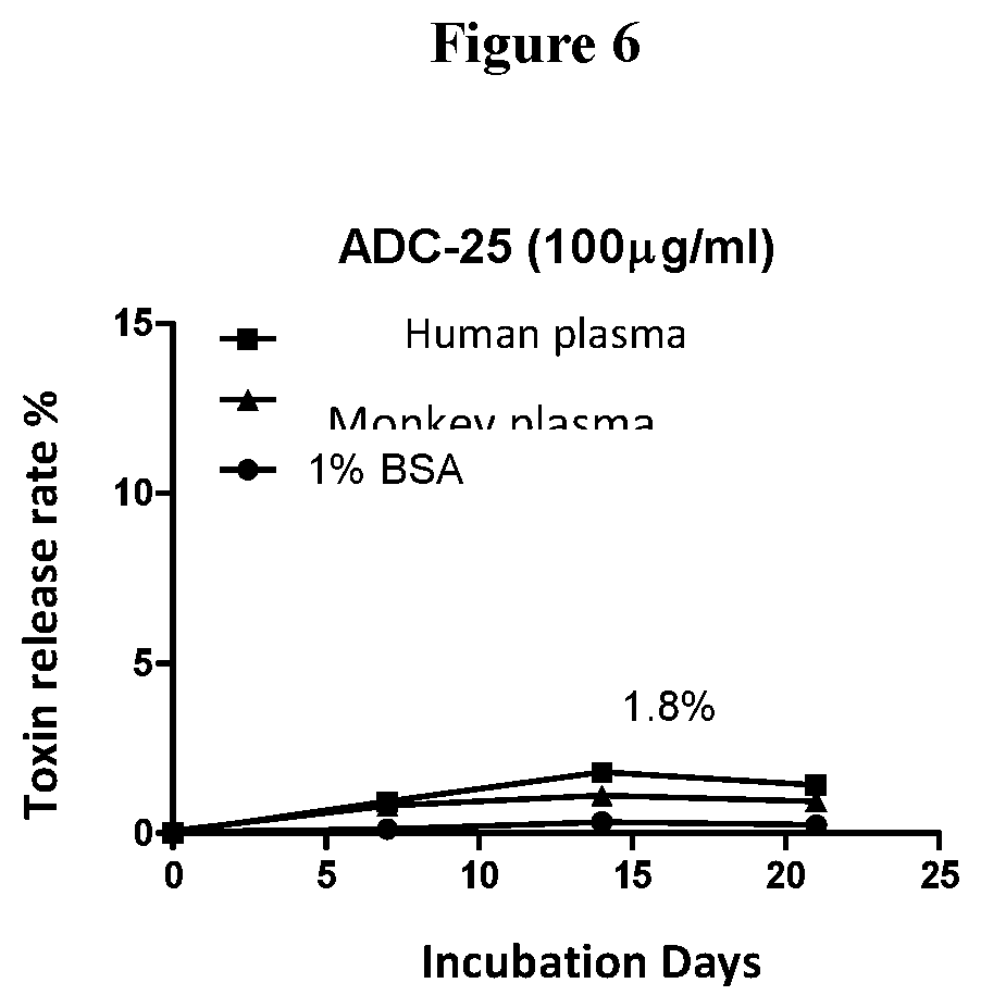 Patent US12377163 Figure 6 – Anti-B7H3 antibody-exatecan analog conjugate and medicinal use thereof
