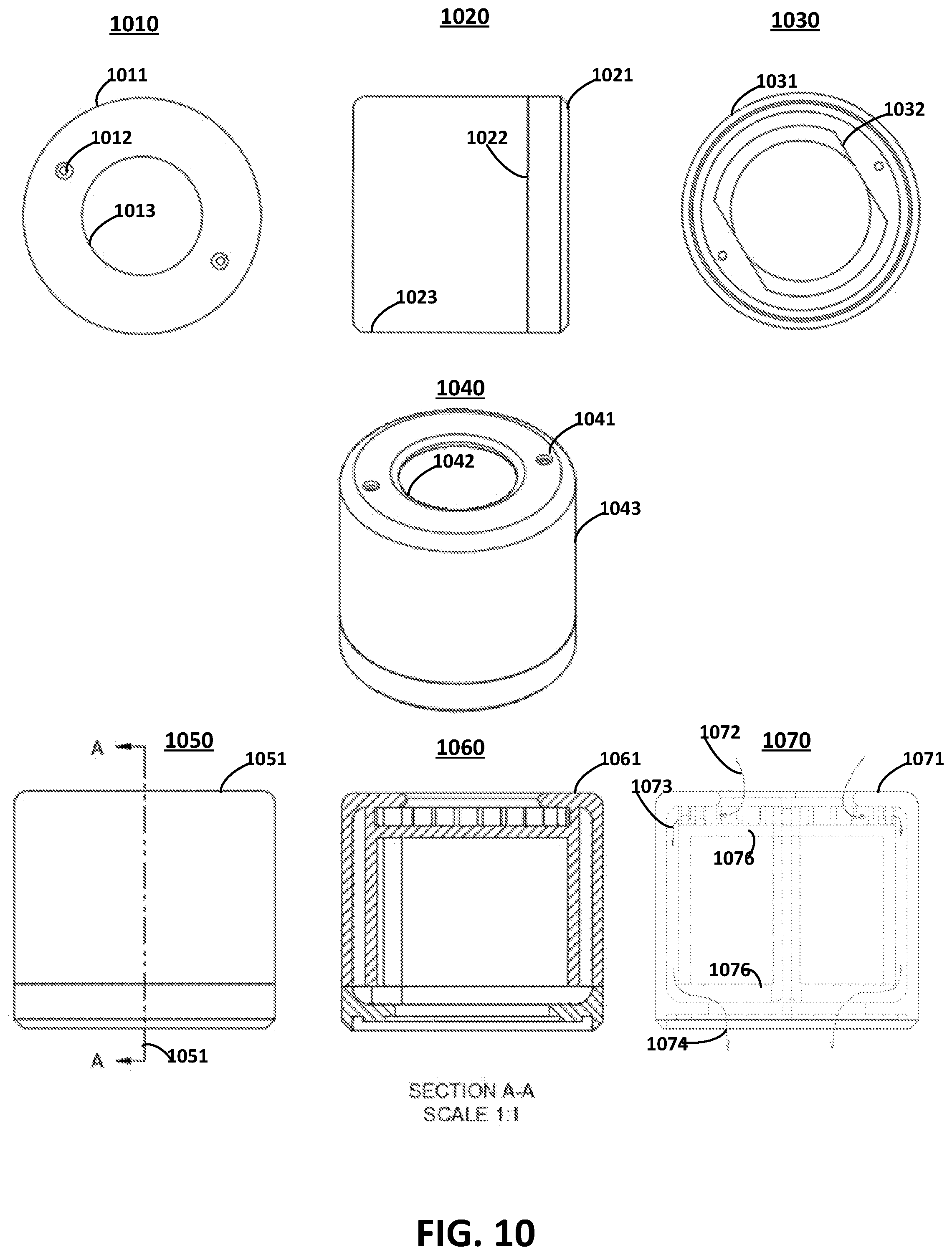 Patent US12377178 Figure 10 – UV-C virus inactivation devices and suppressing sound and operating the same