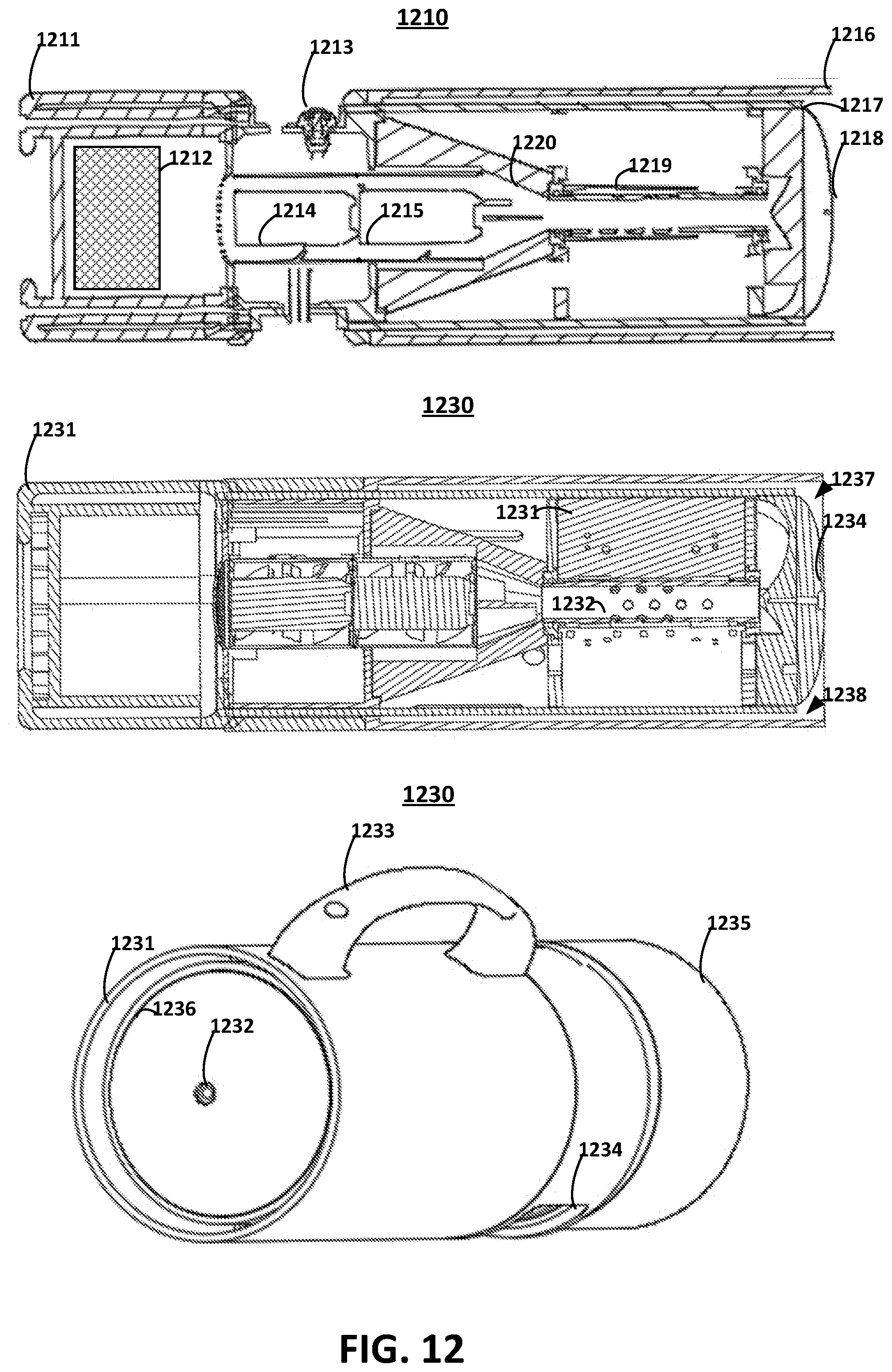 Patent US12377178 Figure 12 – UV-C virus inactivation devices and suppressing sound and operating the same