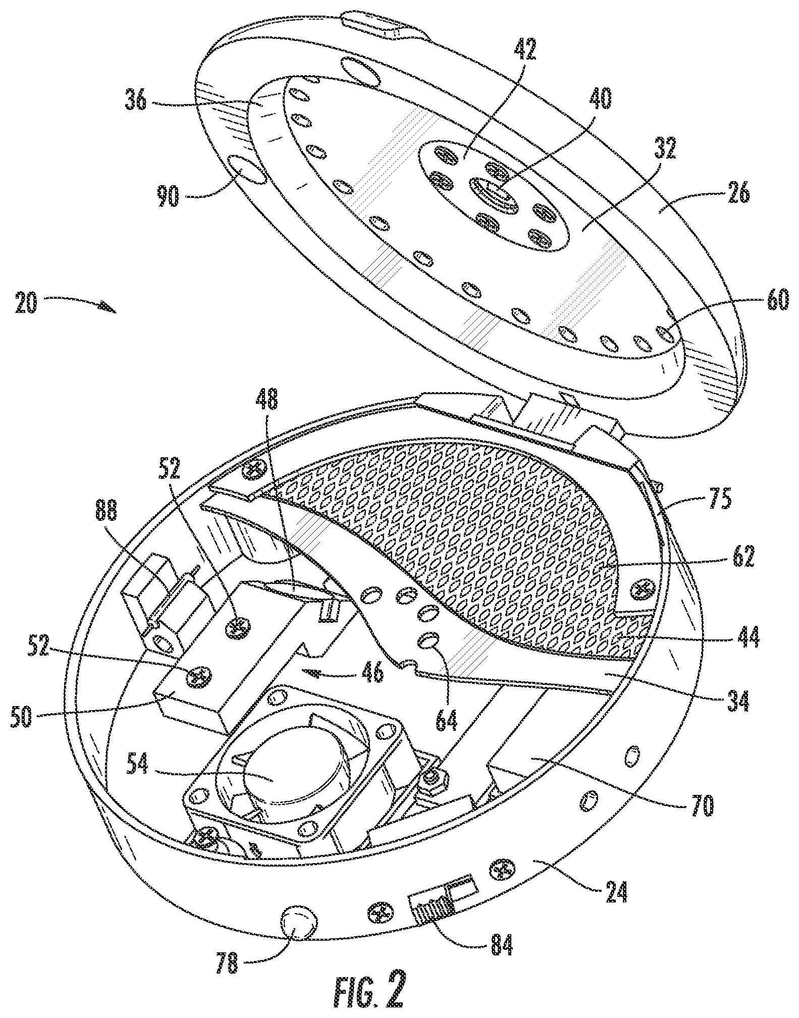Patent US12377179 Figure 2 – UV disinfection device and method