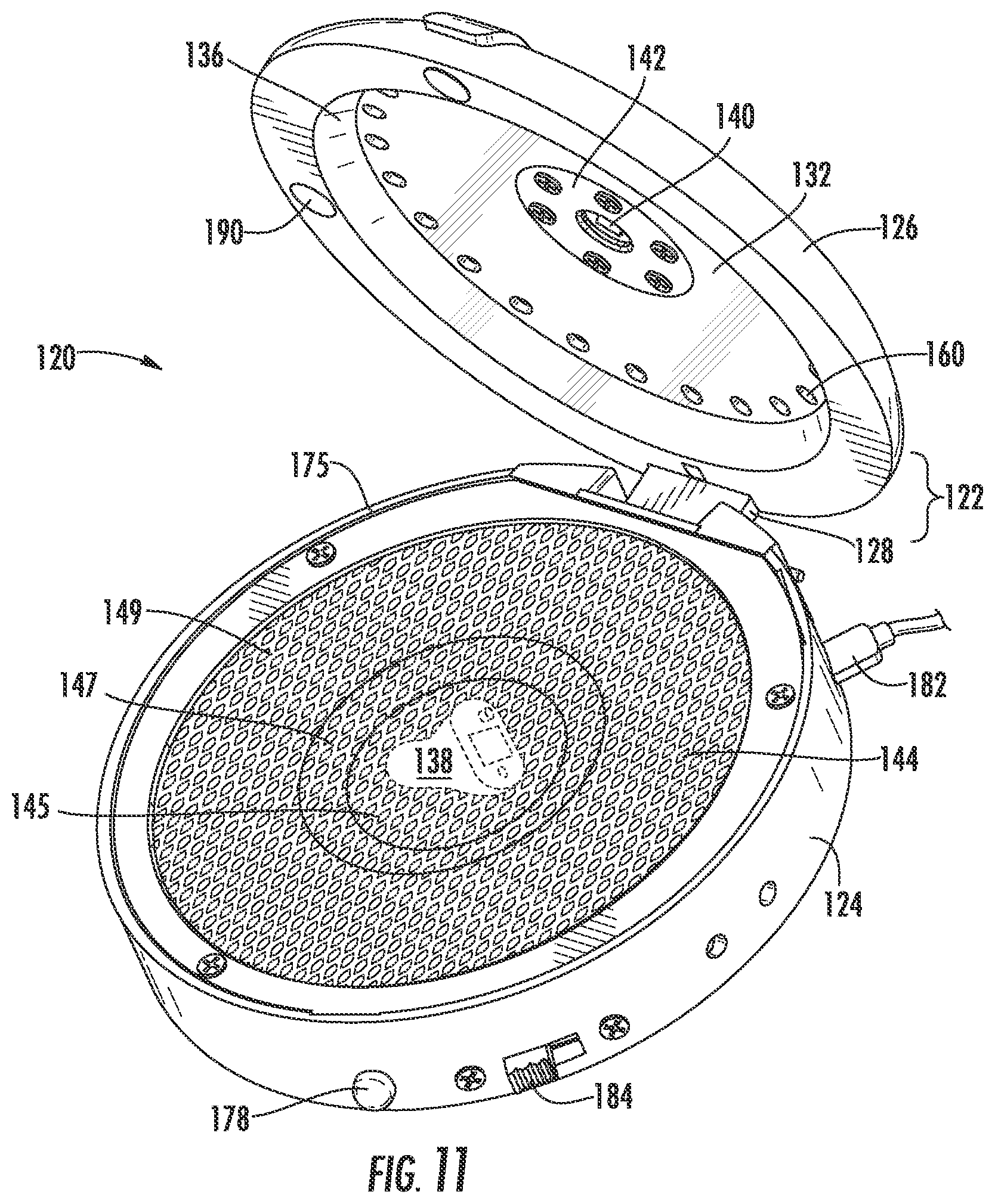 Patent US12377179 Figure 10 – UV disinfection device and method