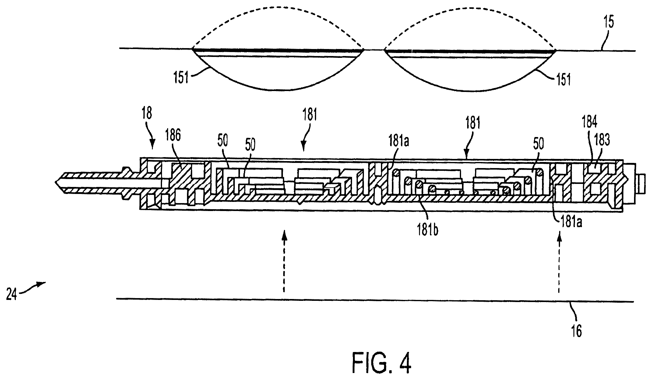 Patent US12377197 Figure 4 – Disposable components for fluid line autoconnect systems and methods