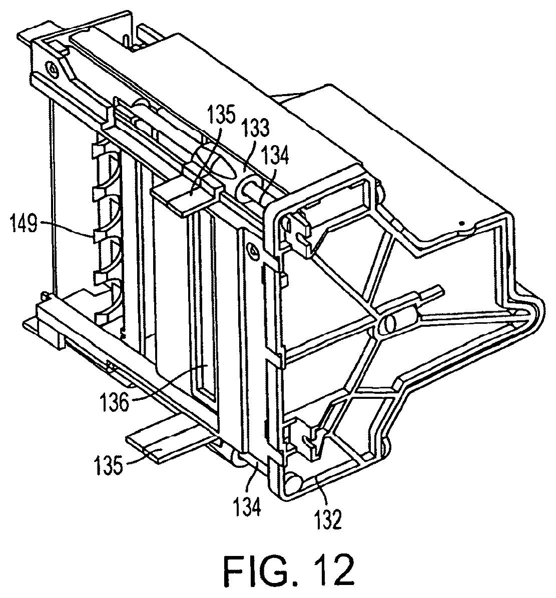 Patent US12377197 Figure 12 – Disposable components for fluid line autoconnect systems and methods