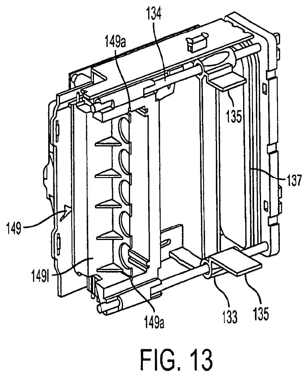Patent US12377197 Figure 13 – Disposable components for fluid line autoconnect systems and methods