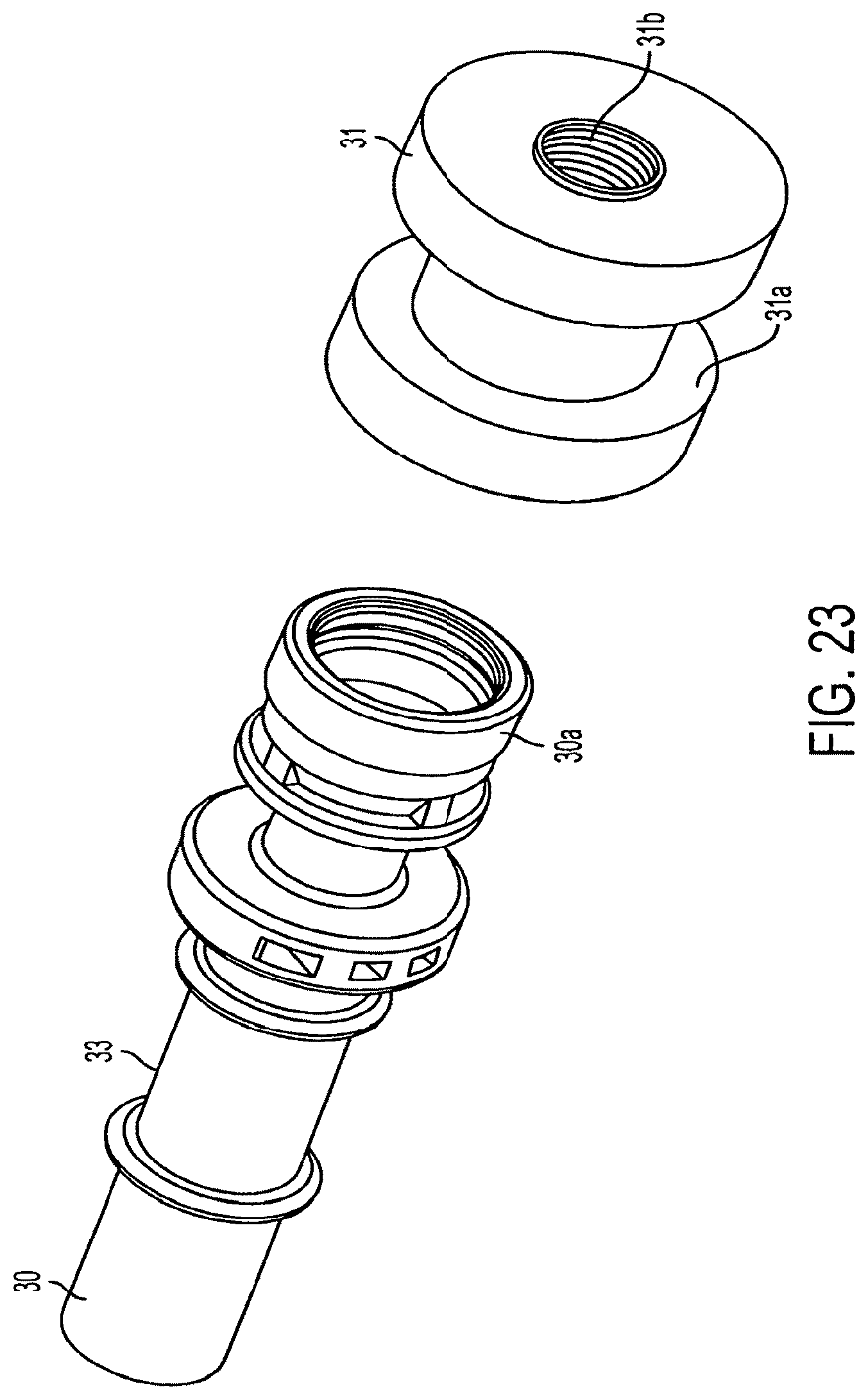 Patent US12377197 Figure 19 – Disposable components for fluid line autoconnect systems and methods