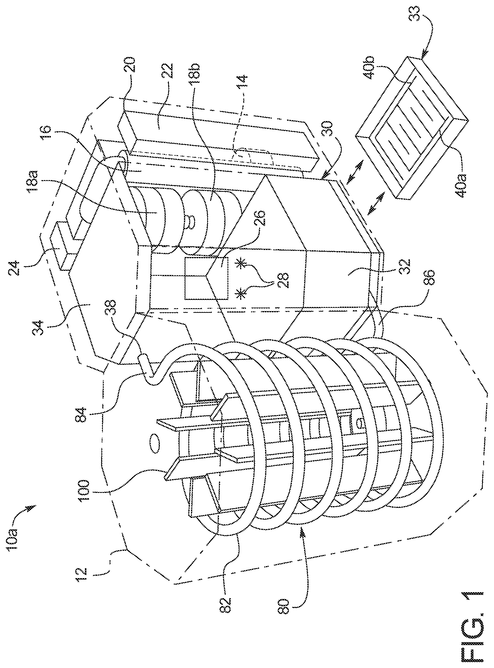 Patent US12377199 Figure 1 – Medical fluid therapy system and method employing distillation