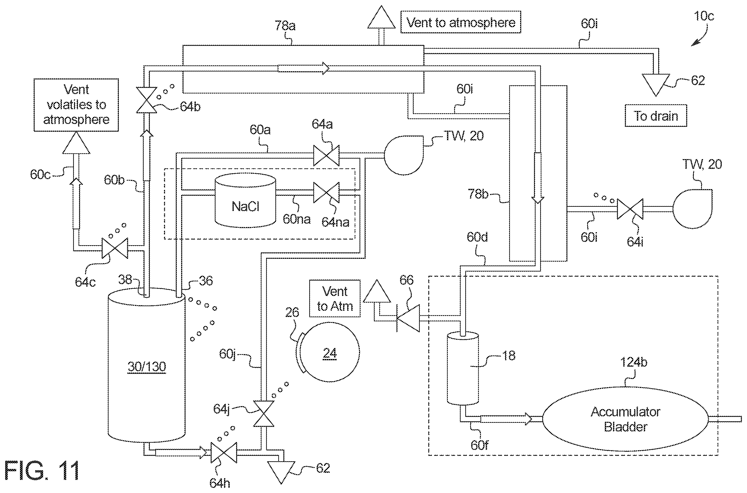 Patent US12377199 Figure 12 – Medical fluid therapy system and method employing distillation