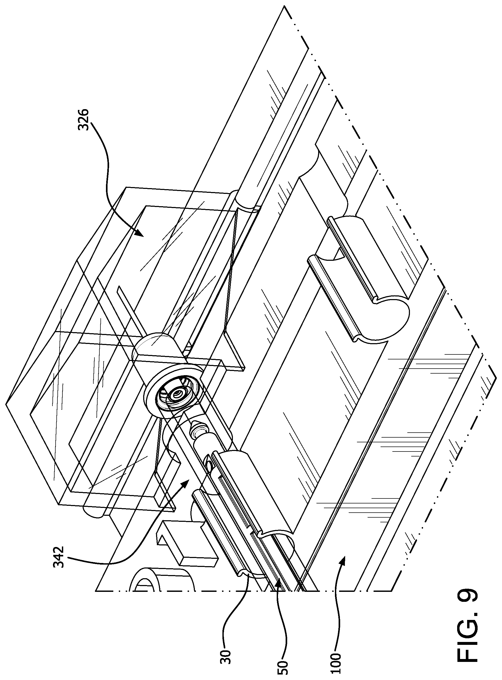 Patent US12377207 Figure 9 – Transportation tray for transportation of a filled syringe