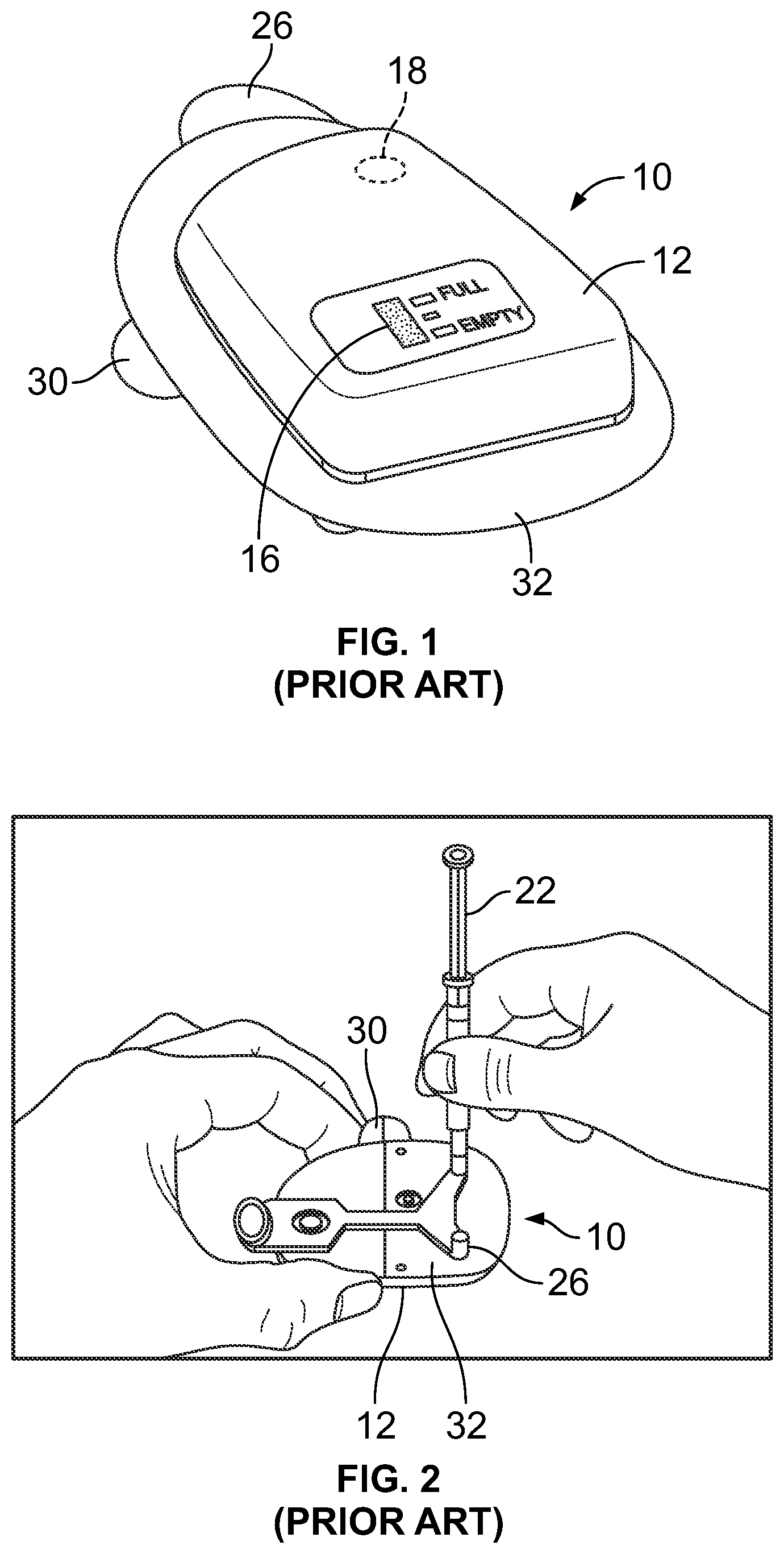 Patent US12377209 Figure 1 – Deformable drug reservoir for wearable drug delivery device