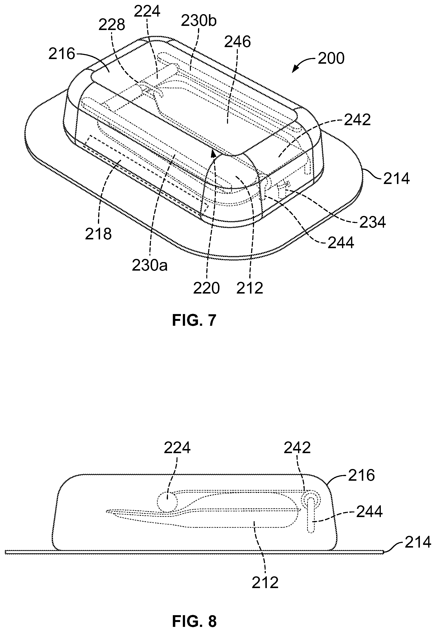 Patent US12377209 Figure 4 – Deformable drug reservoir for wearable drug delivery device