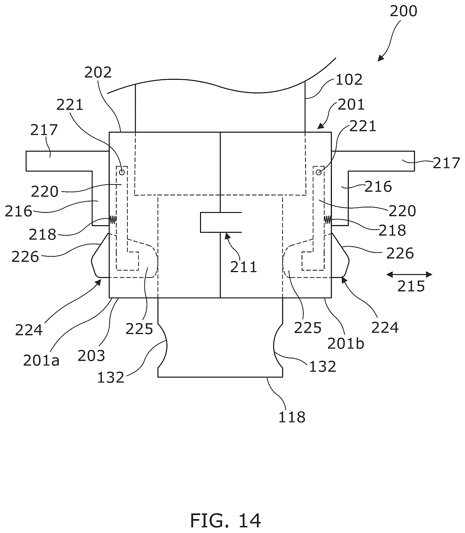 Patent US12377211 Figure 14 – Hold assistance device for use with a medicament delivery device