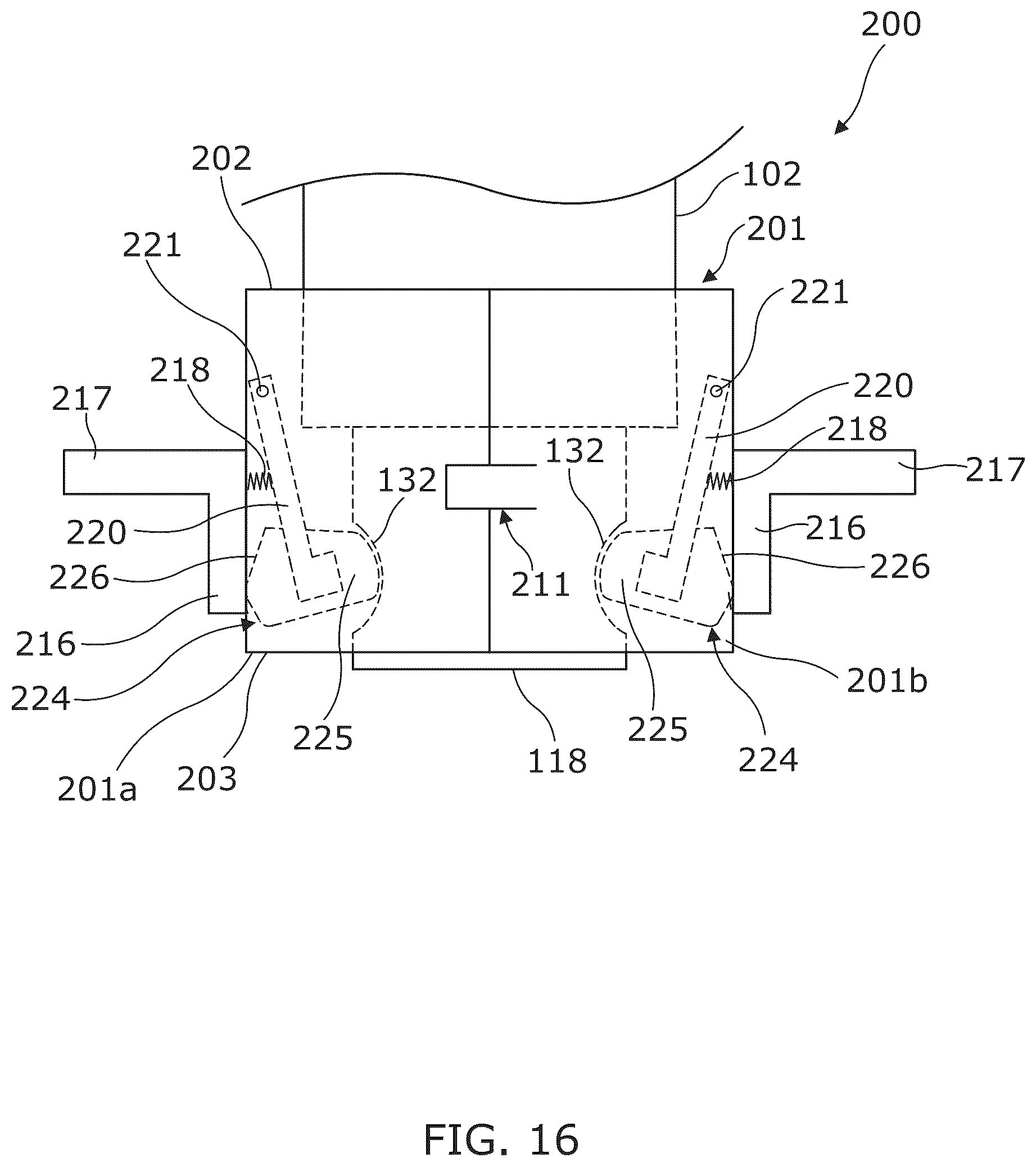 Patent US12377211 Figure 16 – Hold assistance device for use with a medicament delivery device