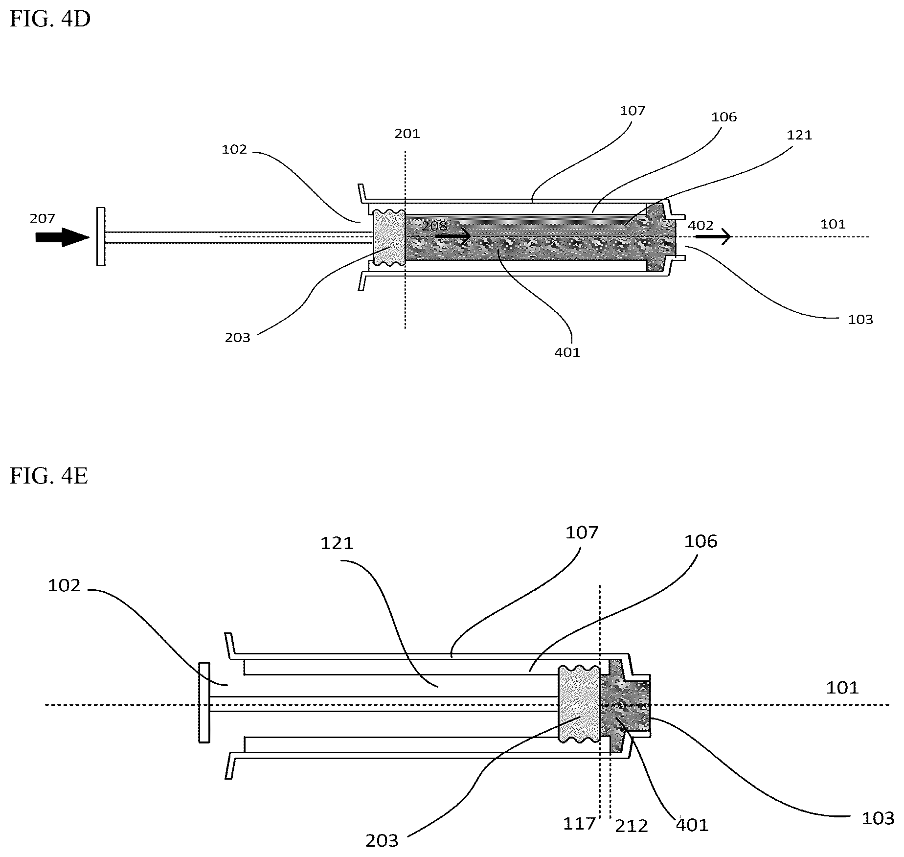 Patent US12377222 Figure 8 – Receptacle for pharmaceutical packaging having a graduated lubricant layer