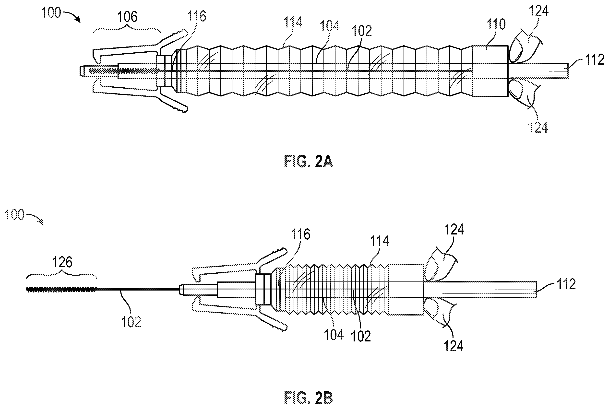 Patent US12377248 Figure 2 – Vascular access device assembly facilitating single-handed probe advancement with a support member