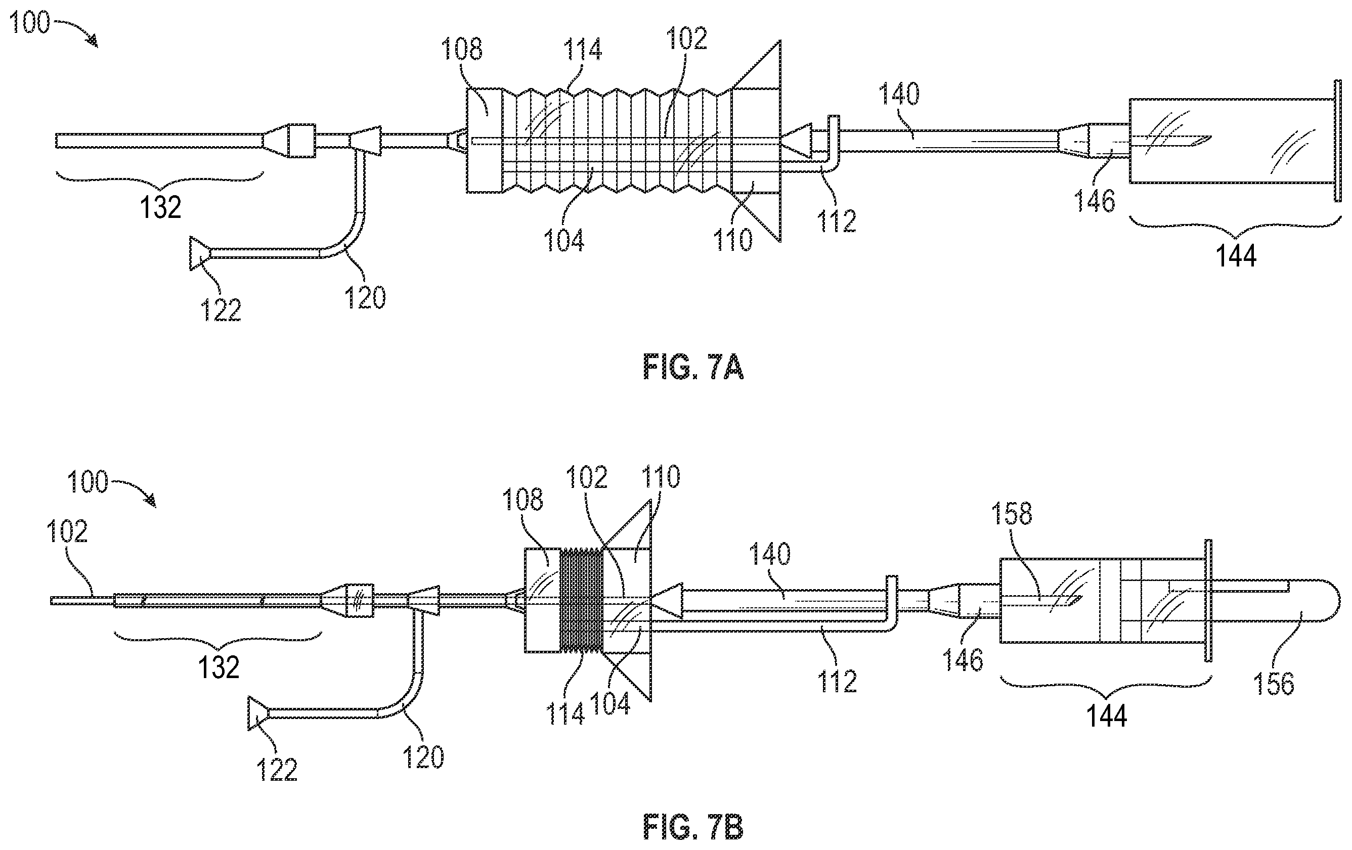 Patent US12377248 Figure 7 – Vascular access device assembly facilitating single-handed probe advancement with a support member