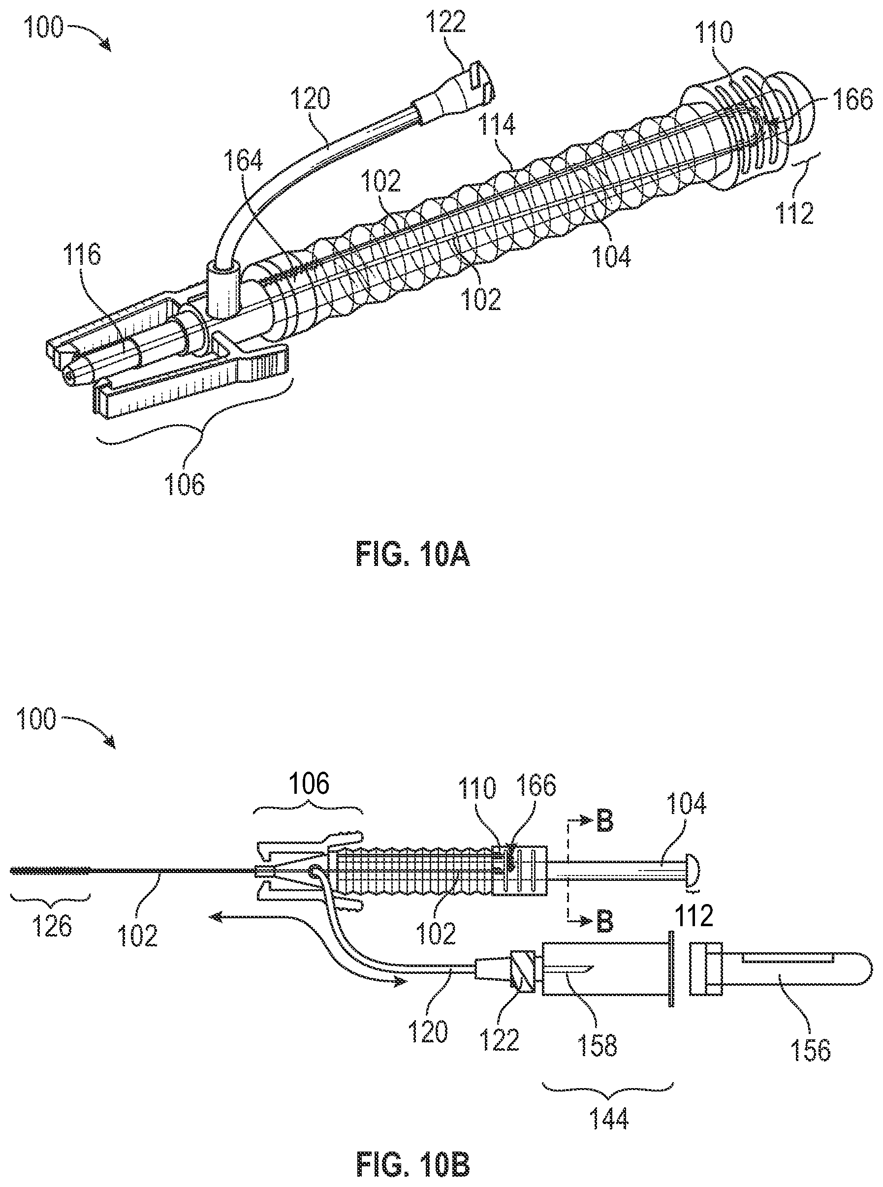 Patent US12377248 Figure 11 – Vascular access device assembly facilitating single-handed probe advancement with a support member