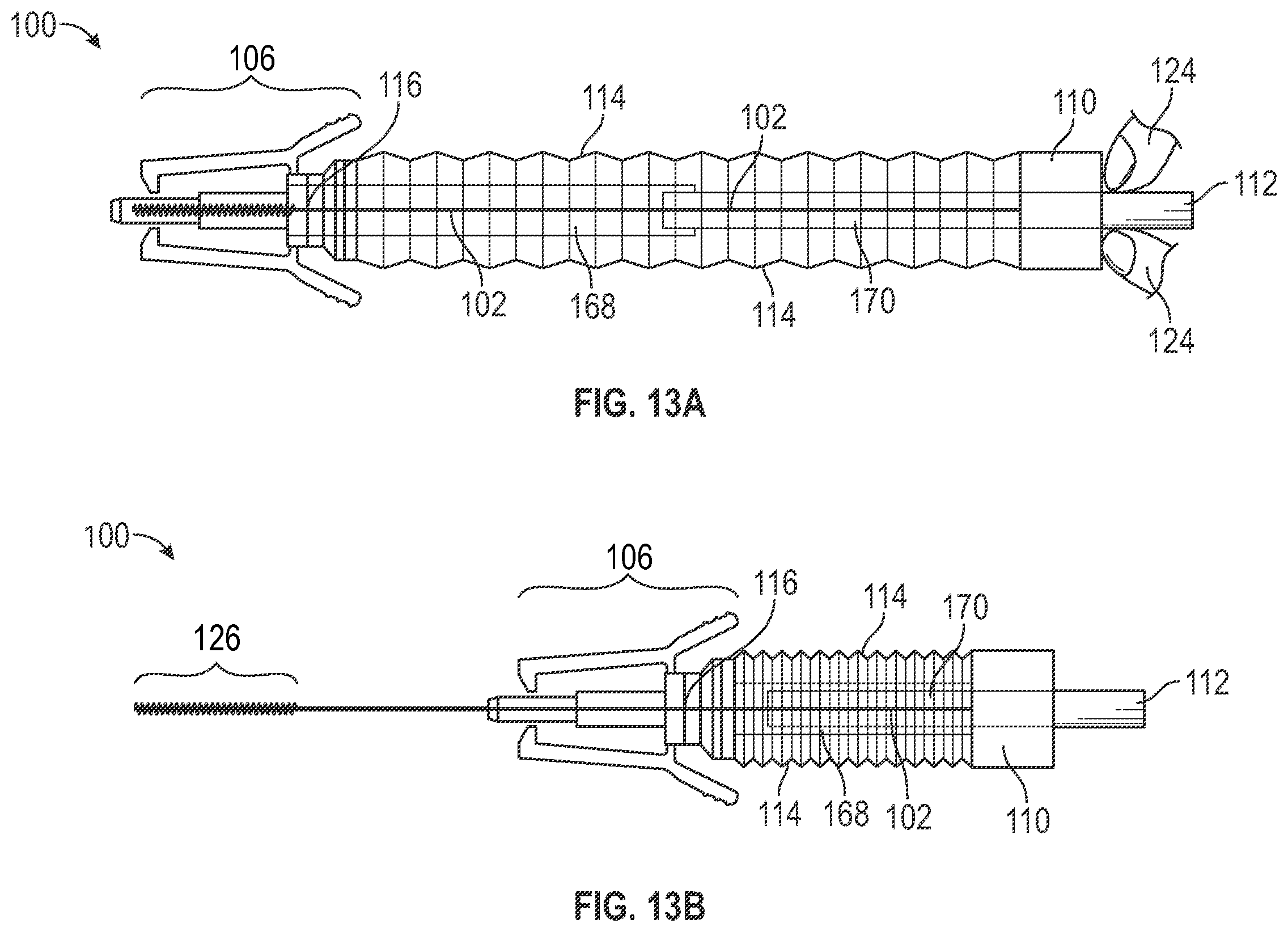 Patent US12377248 Figure 15 – Vascular access device assembly facilitating single-handed probe advancement with a support member