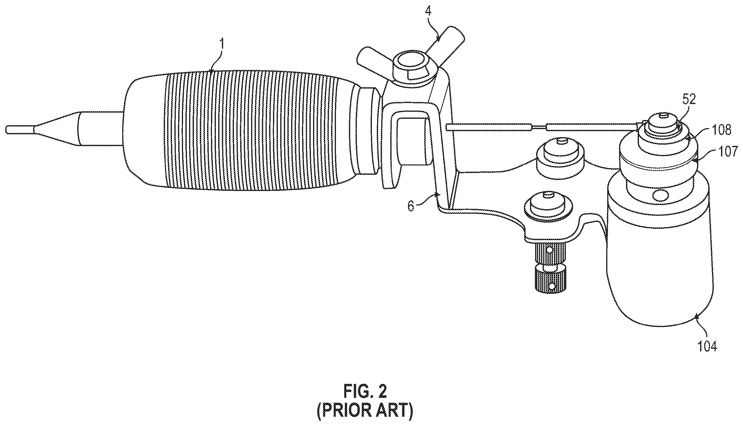 Patent US12377254 Figure 2 – Tattoo device