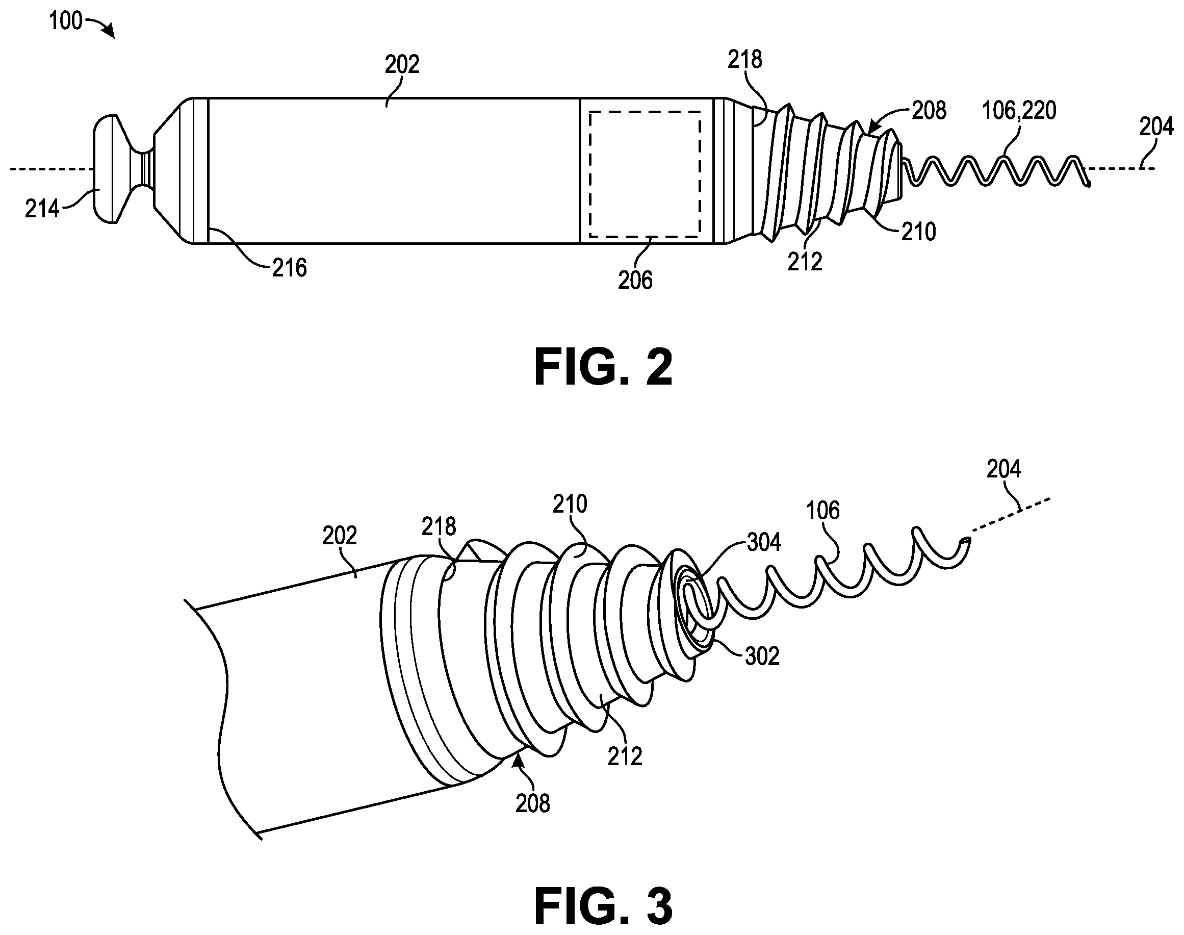 Patent US12377277 Figure 2 – Biostimulator having burrowing nose