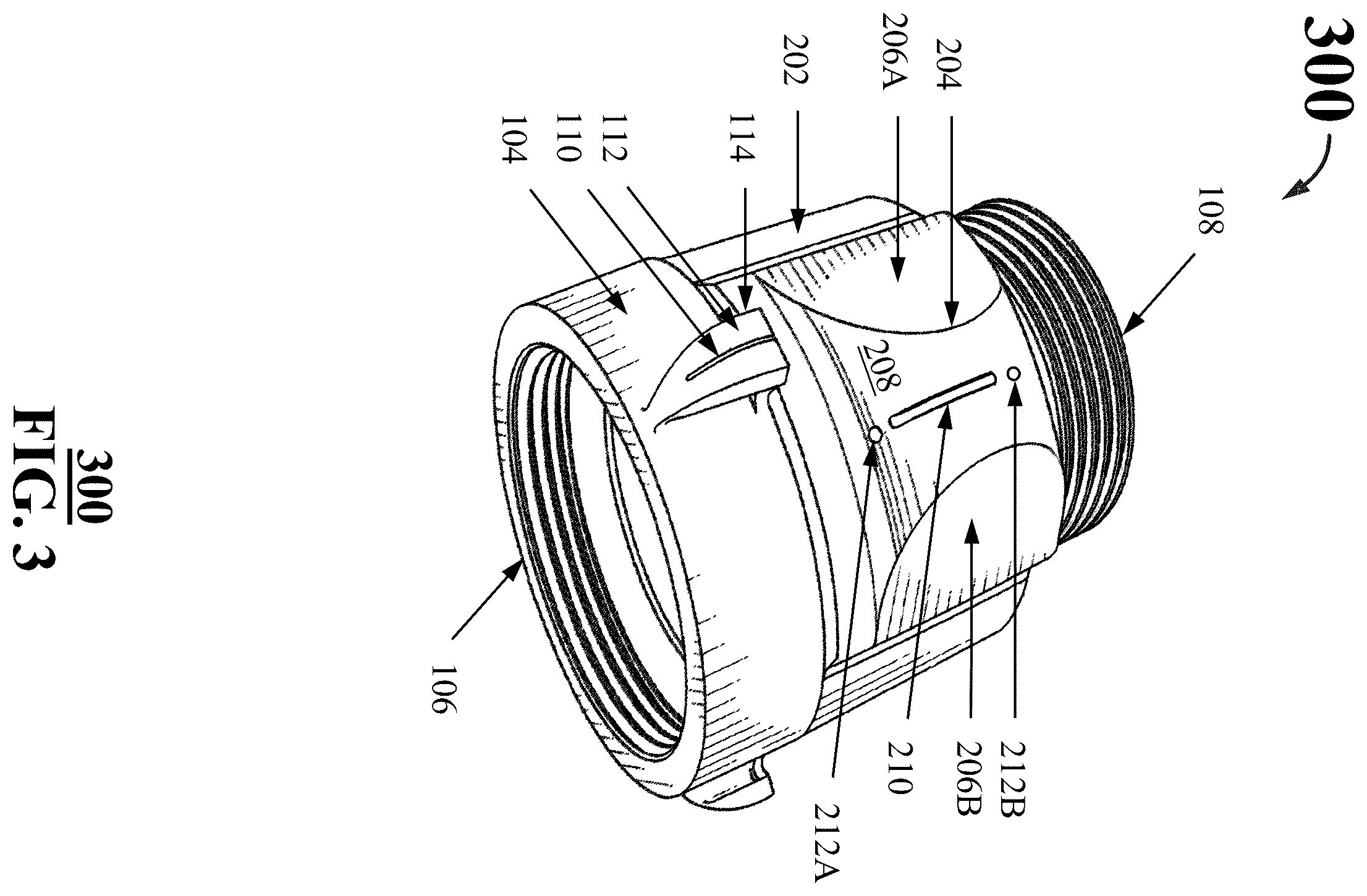 Patent US12377299 Figure 2 – Fire containment connector