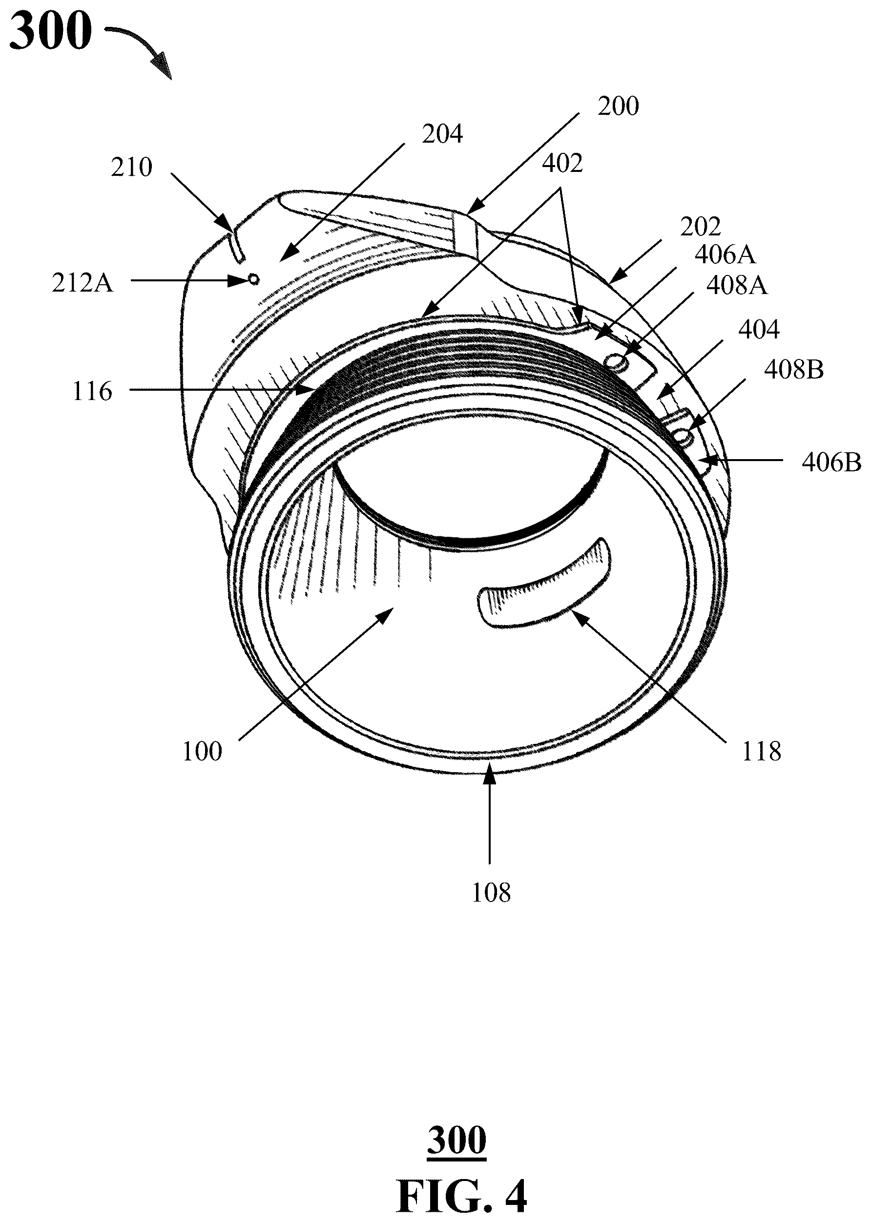 Patent US12377299 Figure 3 – Fire containment connector