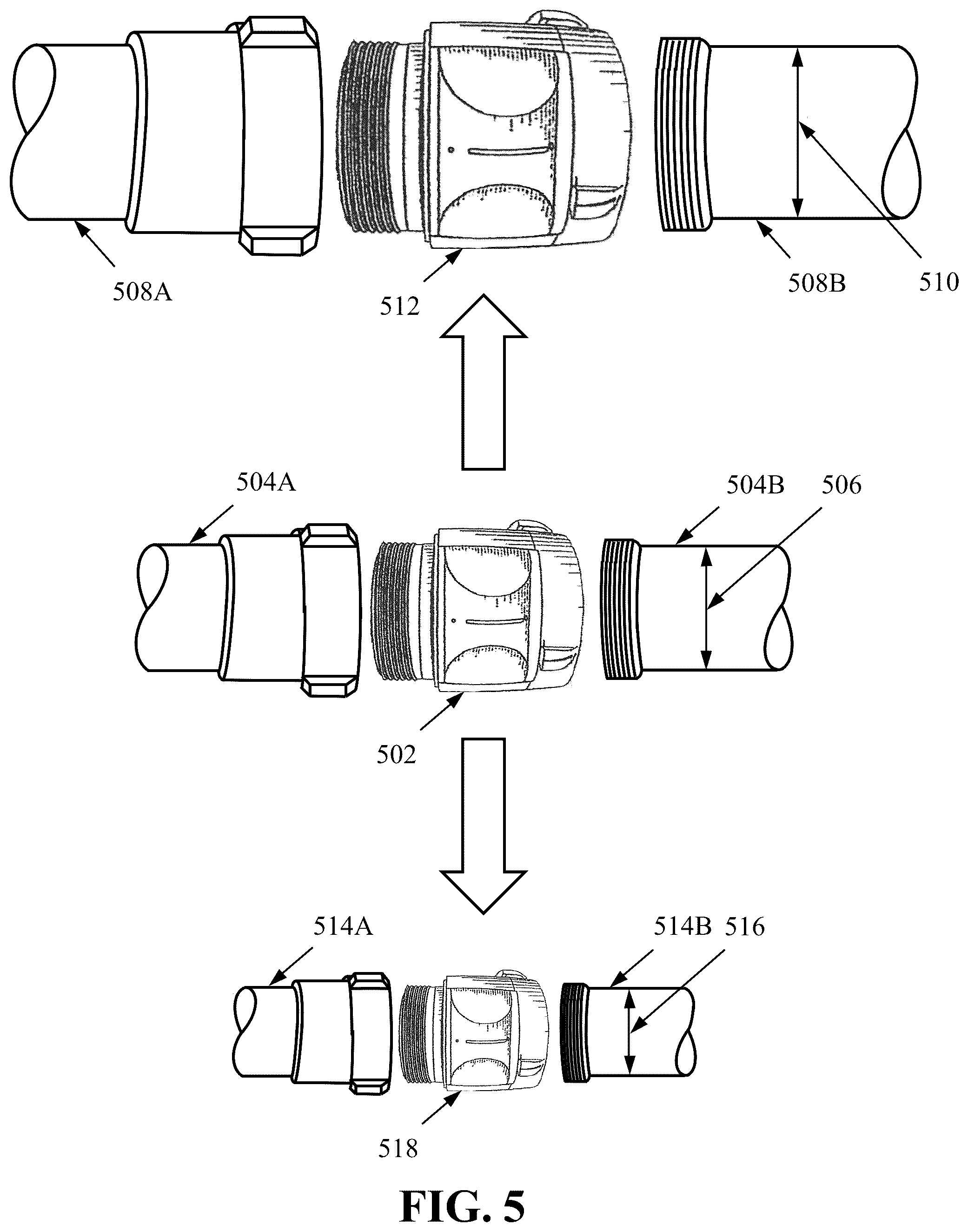 Patent US12377299 Figure 4 – Fire containment connector