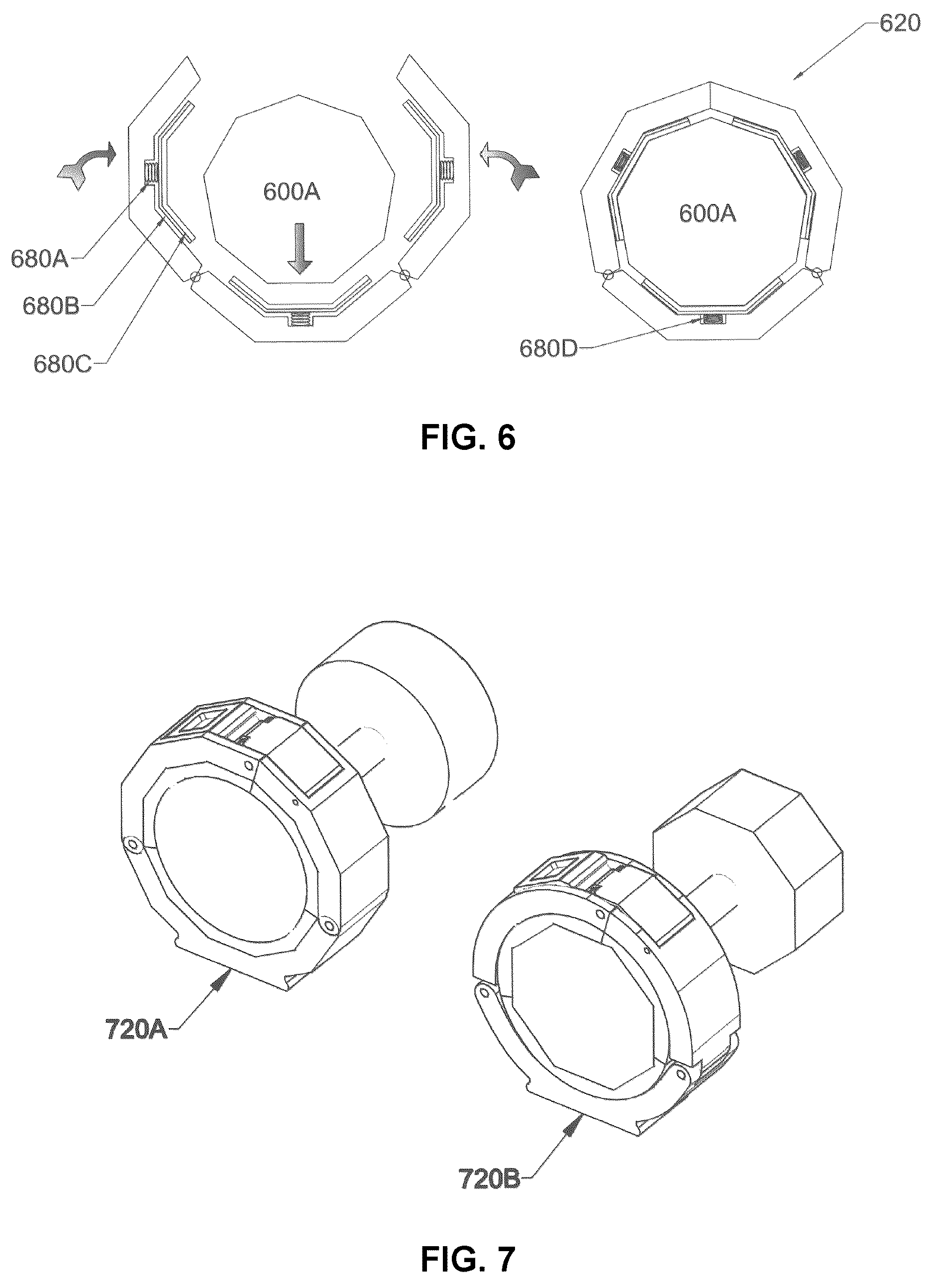 Patent US12377305 Figure 4 – Hingedly plated locking collar for retrofitting a barred weight