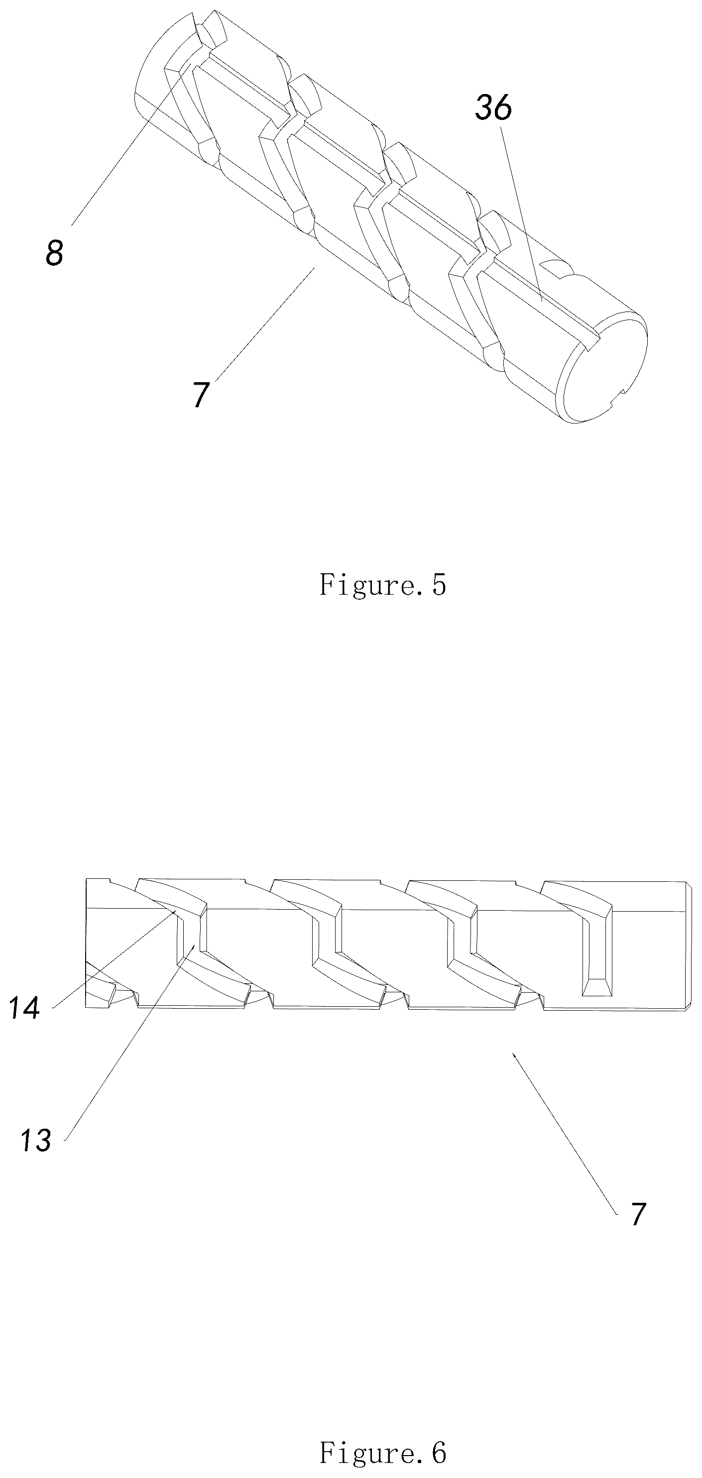 Patent US12377306 Figure 3 – Dumbbell handle, dumbbell and dumbbell base