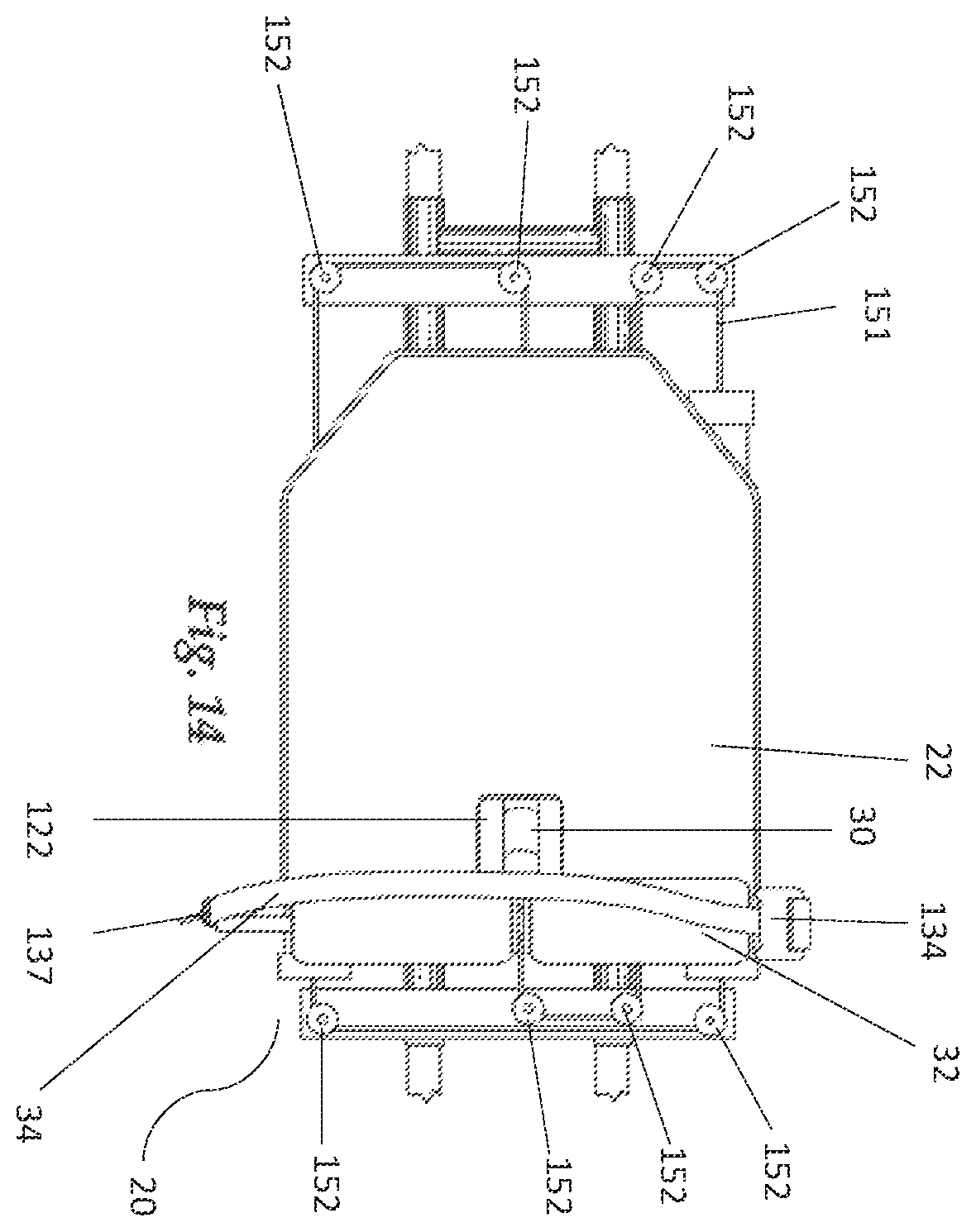Patent US12377307 Figure 13 – Exercise apparatus
