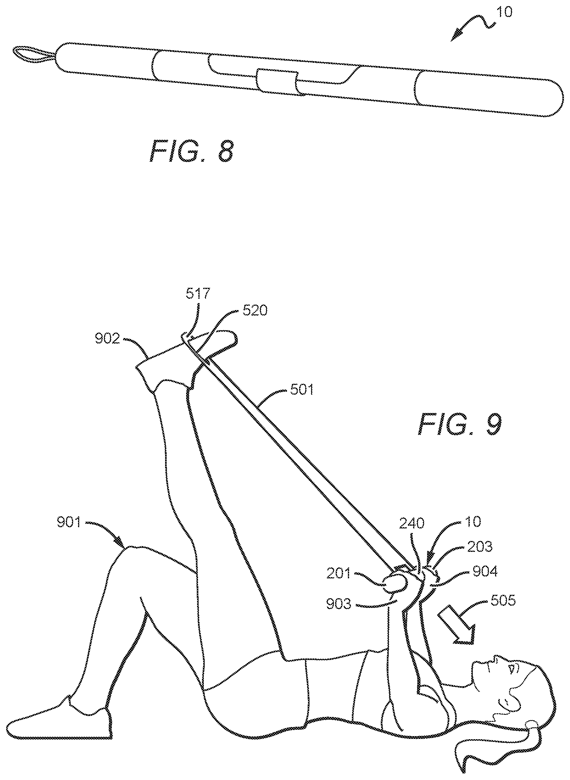 Patent US12377309 Figure 5 – Multimodal fitness bar