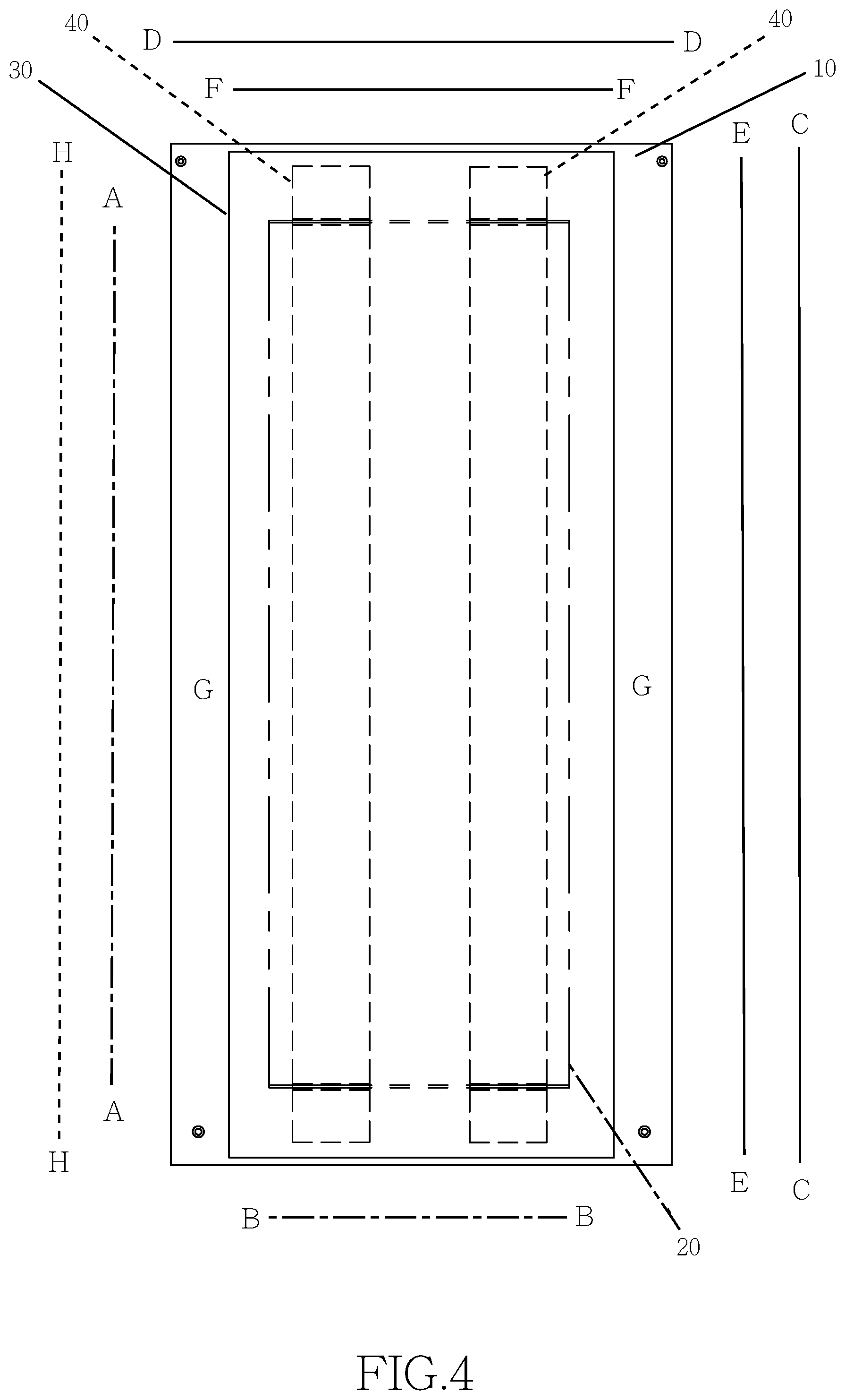 Patent US12377311 Figure 4 – Treadmill having soft walking board assembly with functions of heat dissipation, shock absorption, and wear resistance